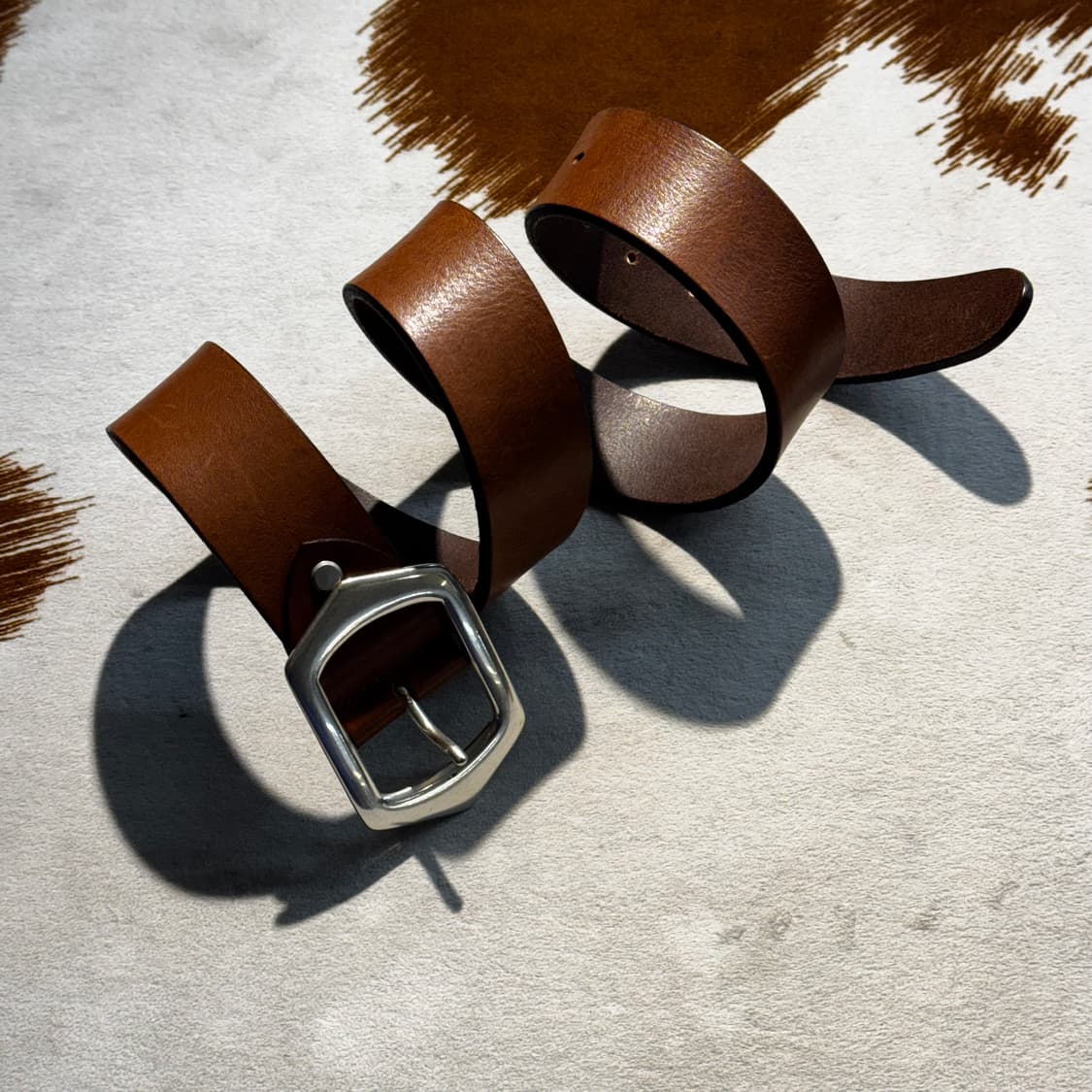 에르메질도 제냐 소가죽 벨트 (OS) 카우레더 상품이미지1