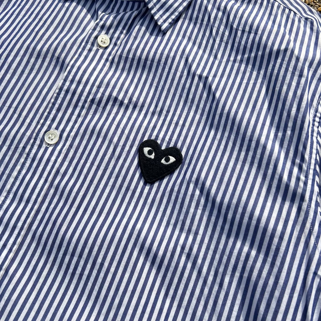 꼼데가르송(Comme des garcons)블랙와팬 스트라이프 셔츠 상품이미지4