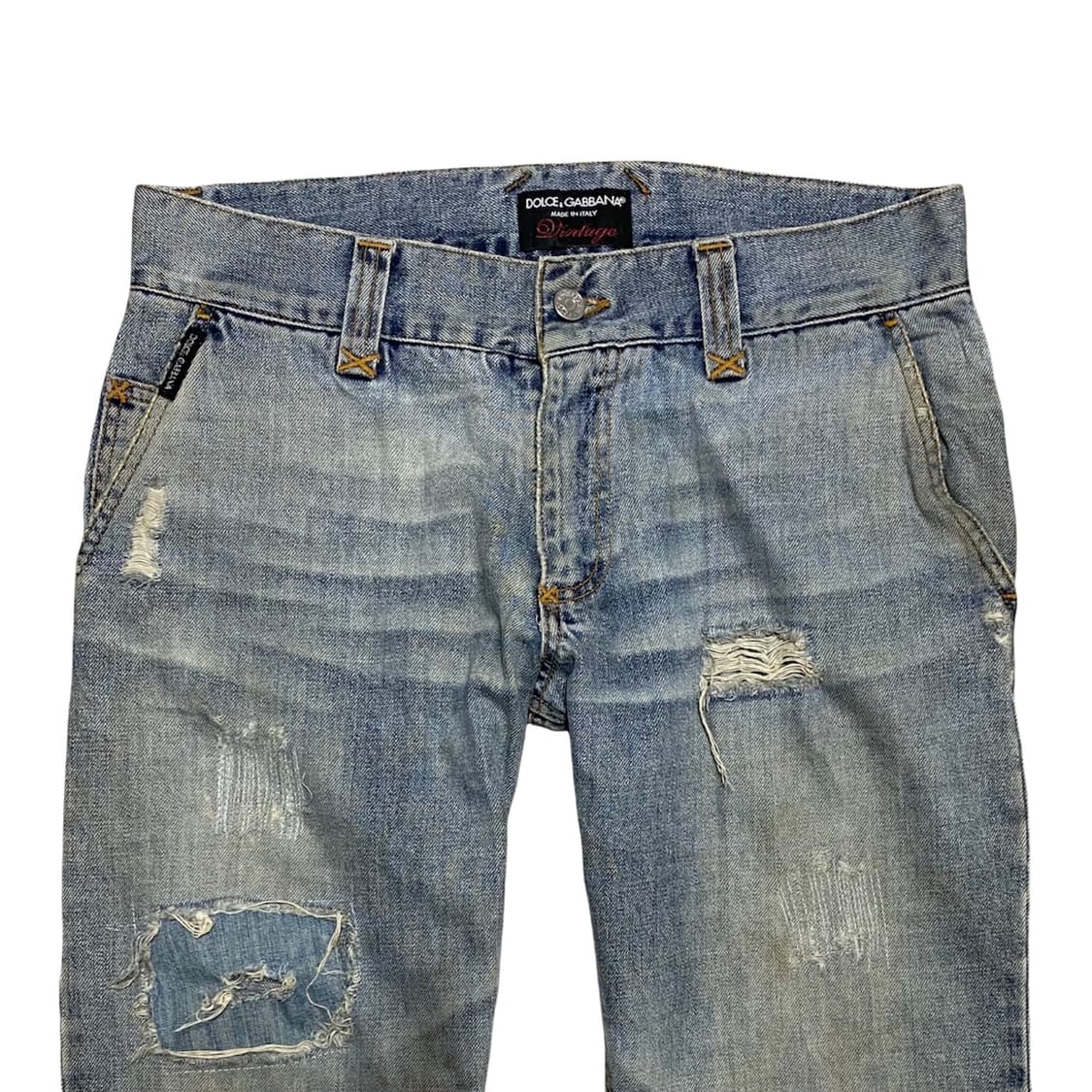 돌체앤가바나 리페어링 데님 팬츠 상품이미지2