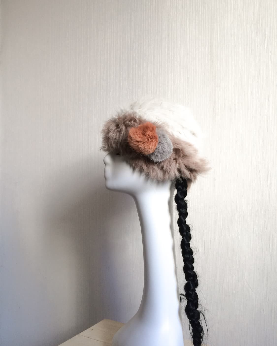  Rabbit fur beanie 상품이미지4