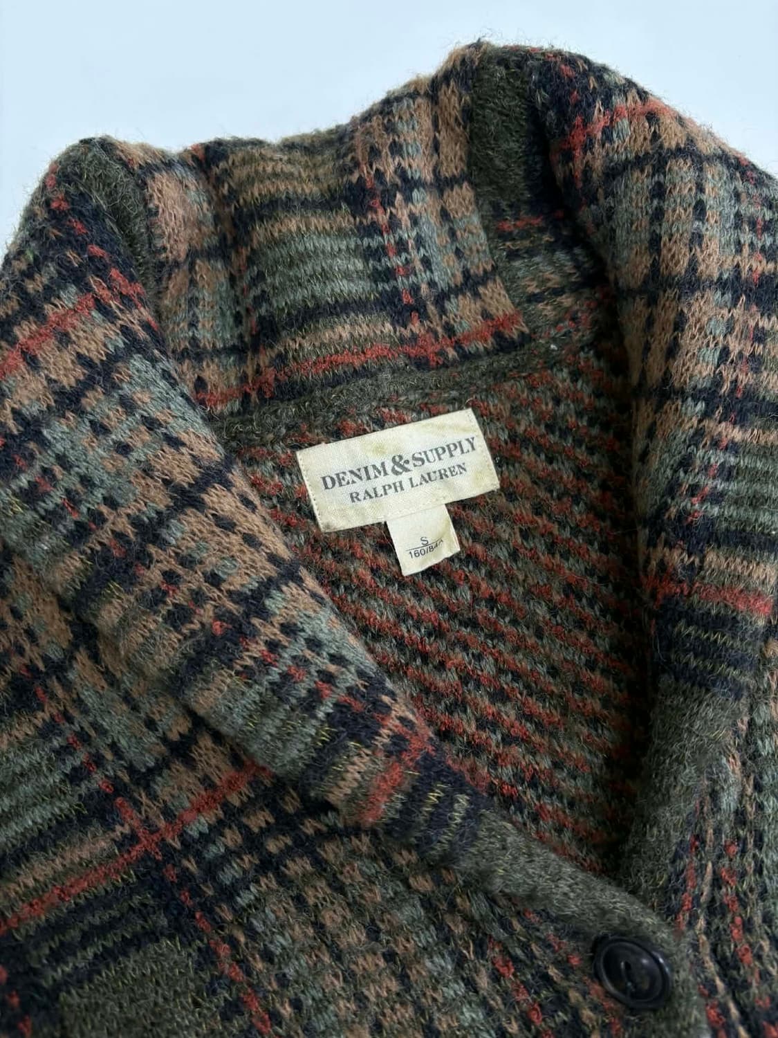 [S] 랄프로렌 데님앤서플라이 프레리 숄카라 울 니트 가디건 상품이미지3