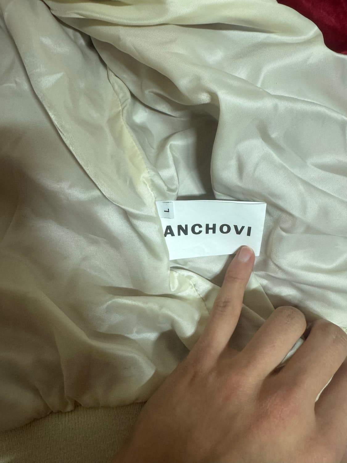 앤초비 앤쵸비 anchovi 수베니어 자켓 L 상품이미지3