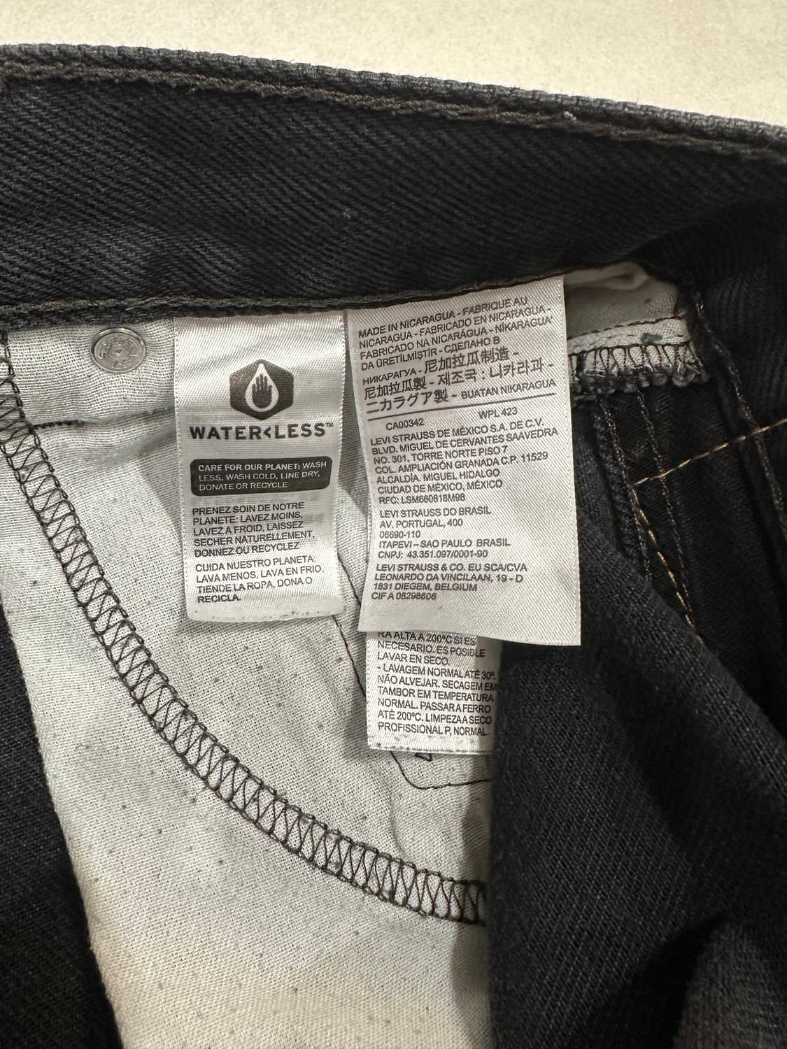 [30x32] 리바이스 517 블랙 상품이미지4