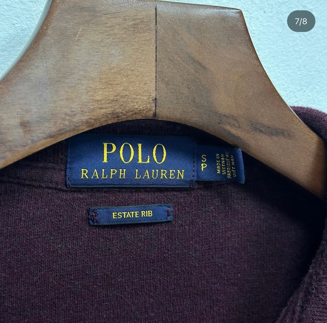 폴로 버건디 반집업 상품이미지7