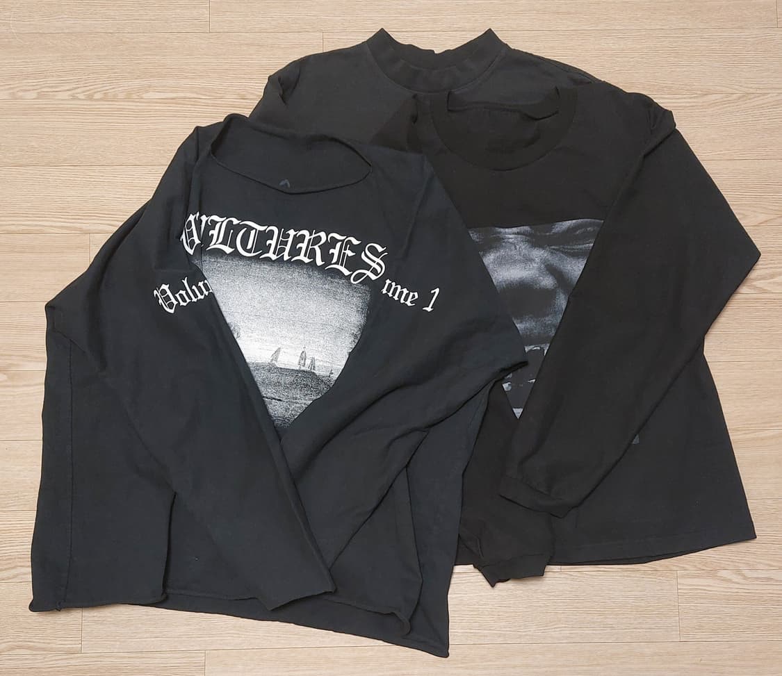 yeezy 상의 3개세트 상품이미지1