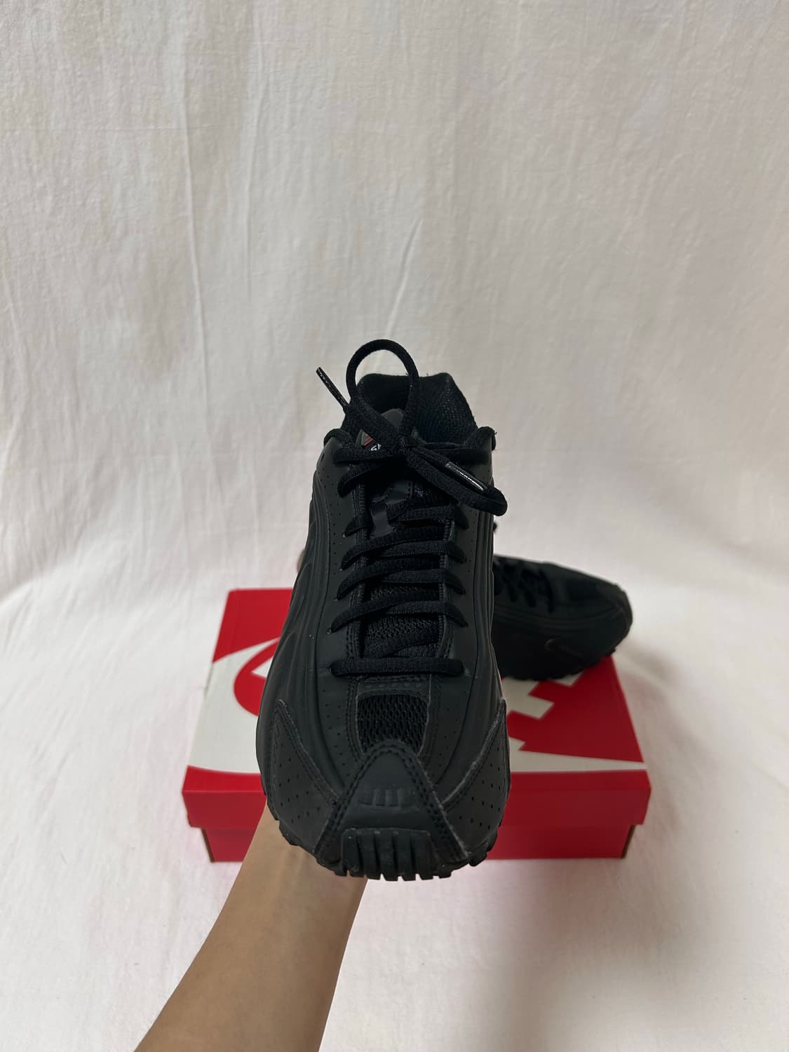 나이키 샥스 R4 블랙 250mm 상품이미지4