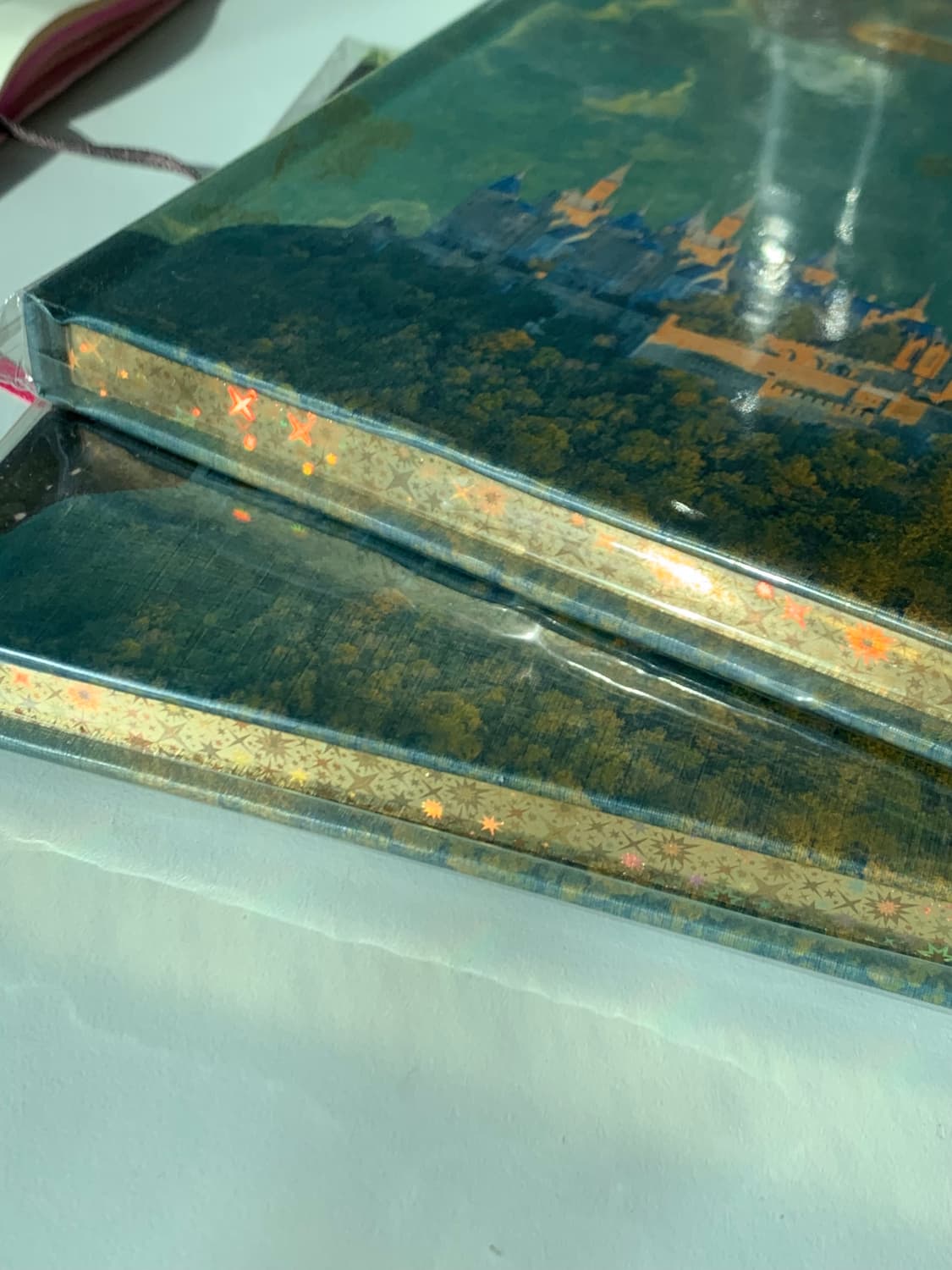 미개봉 에코드소울 다이어리 2권 메모지 2권 일괄 무지 노트 금박 별 상품이미지4