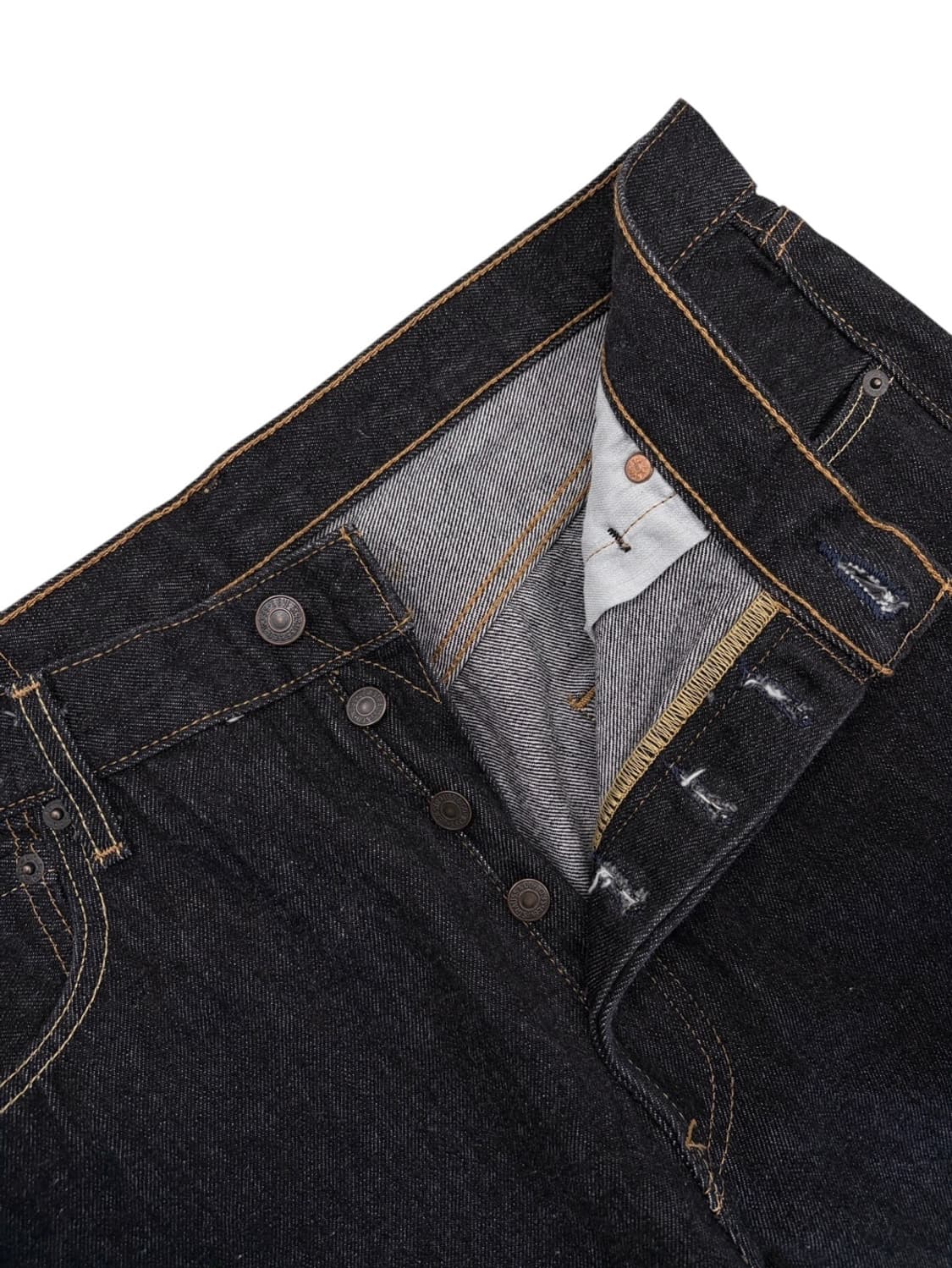 리바이스 501 블랙 흑청데님 (35)  상품이미지3