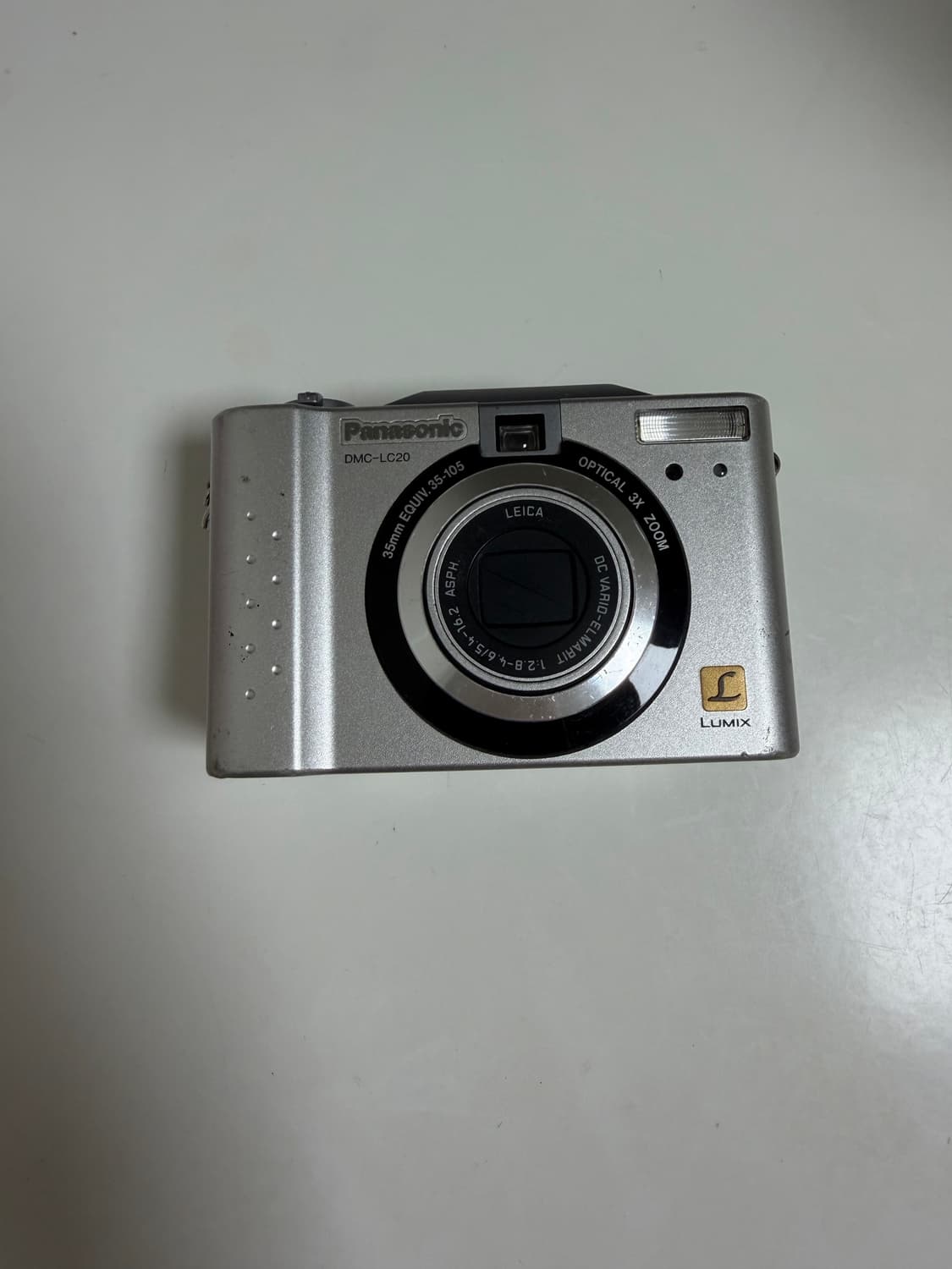 파나소닉 루믹스 DMC-LC20 실버 디지털 카메라 디카 판매 빈티지 상품이미지1