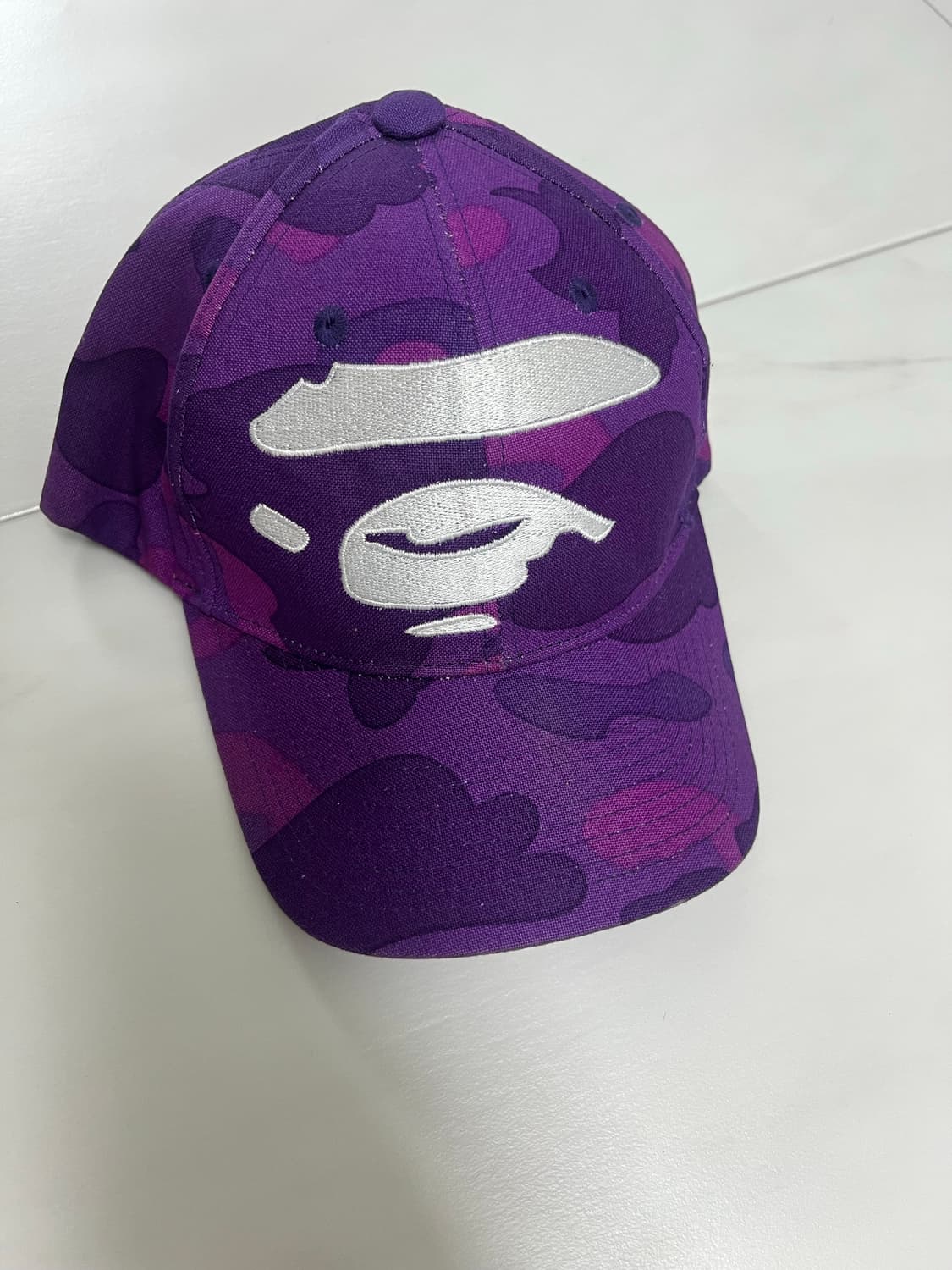 베이프 (BAPE) 퍼플 카모 볼캡 (빈지노 착용) 상품이미지1