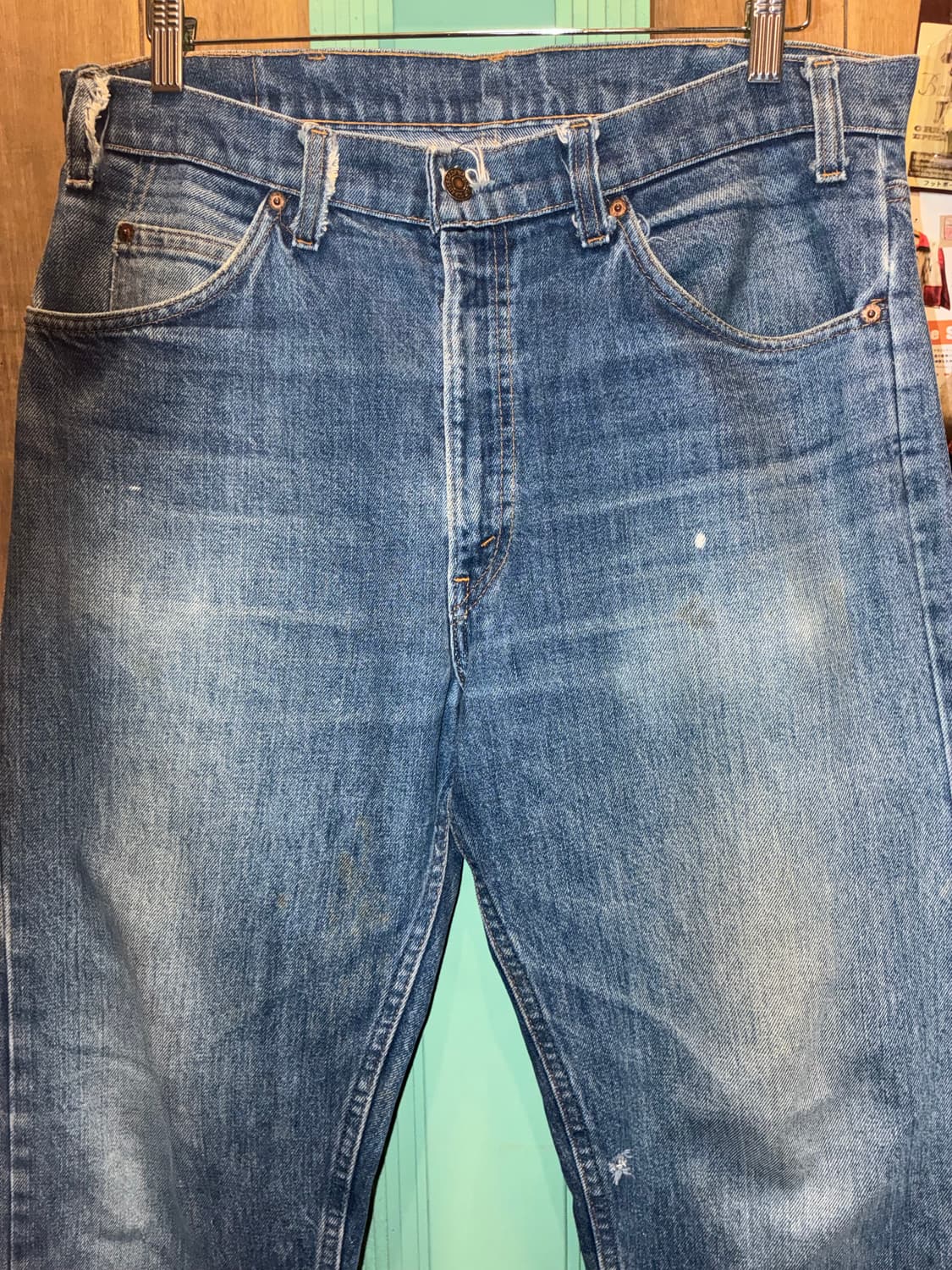 80s Levis 505 Denim Pants Made In USA 상품이미지3