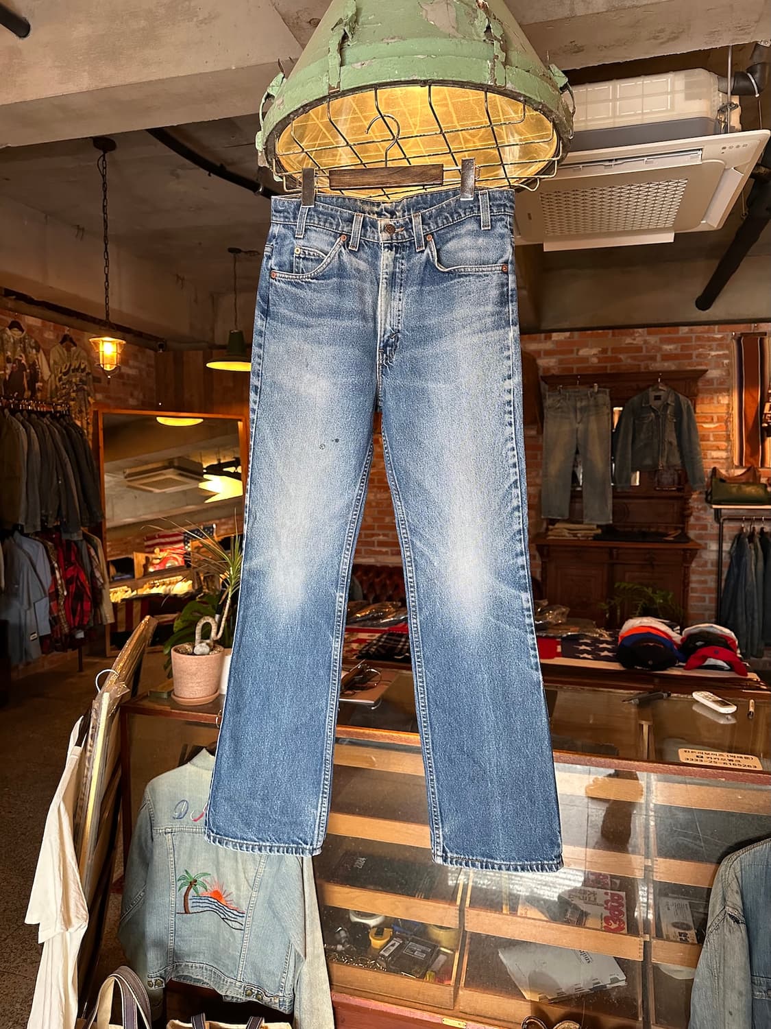 90s USA Levis 517 Boot Cut Denim Pants 상품이미지1