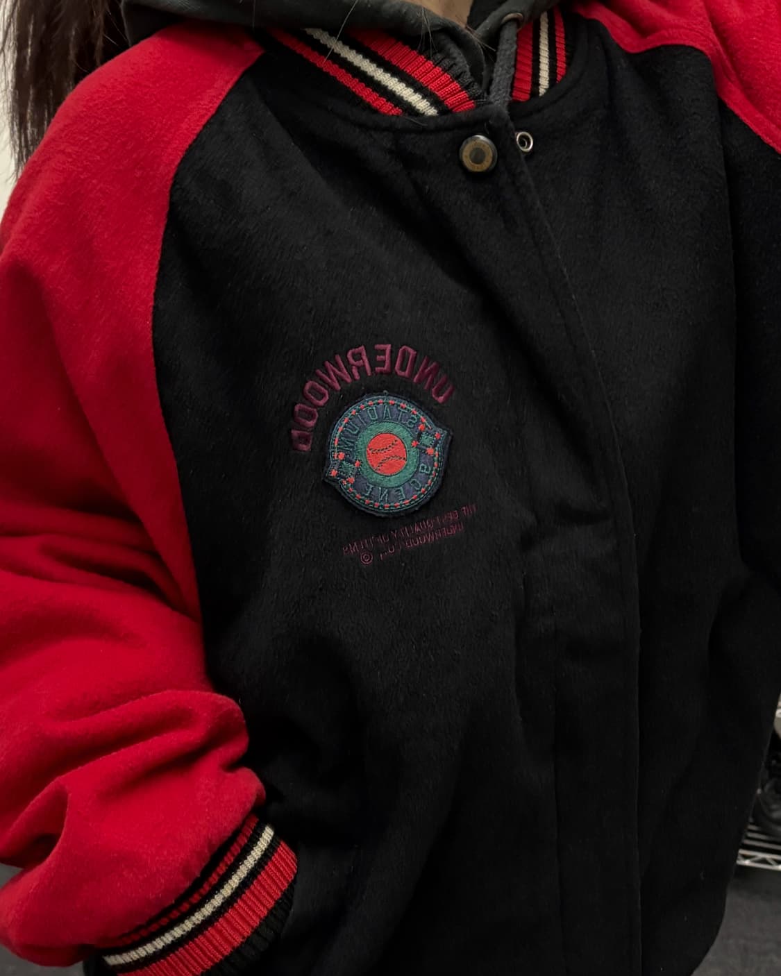 올드 빈티지 울 바시티 자켓 상품이미지3