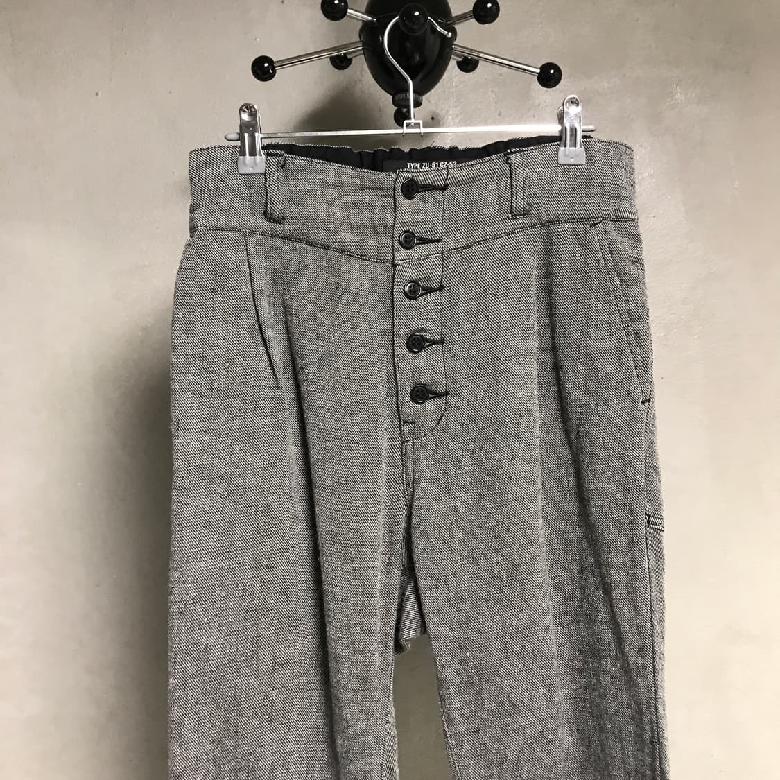 ZUCCA 주카 그레이 슬랙스 S(W) 상품이미지2