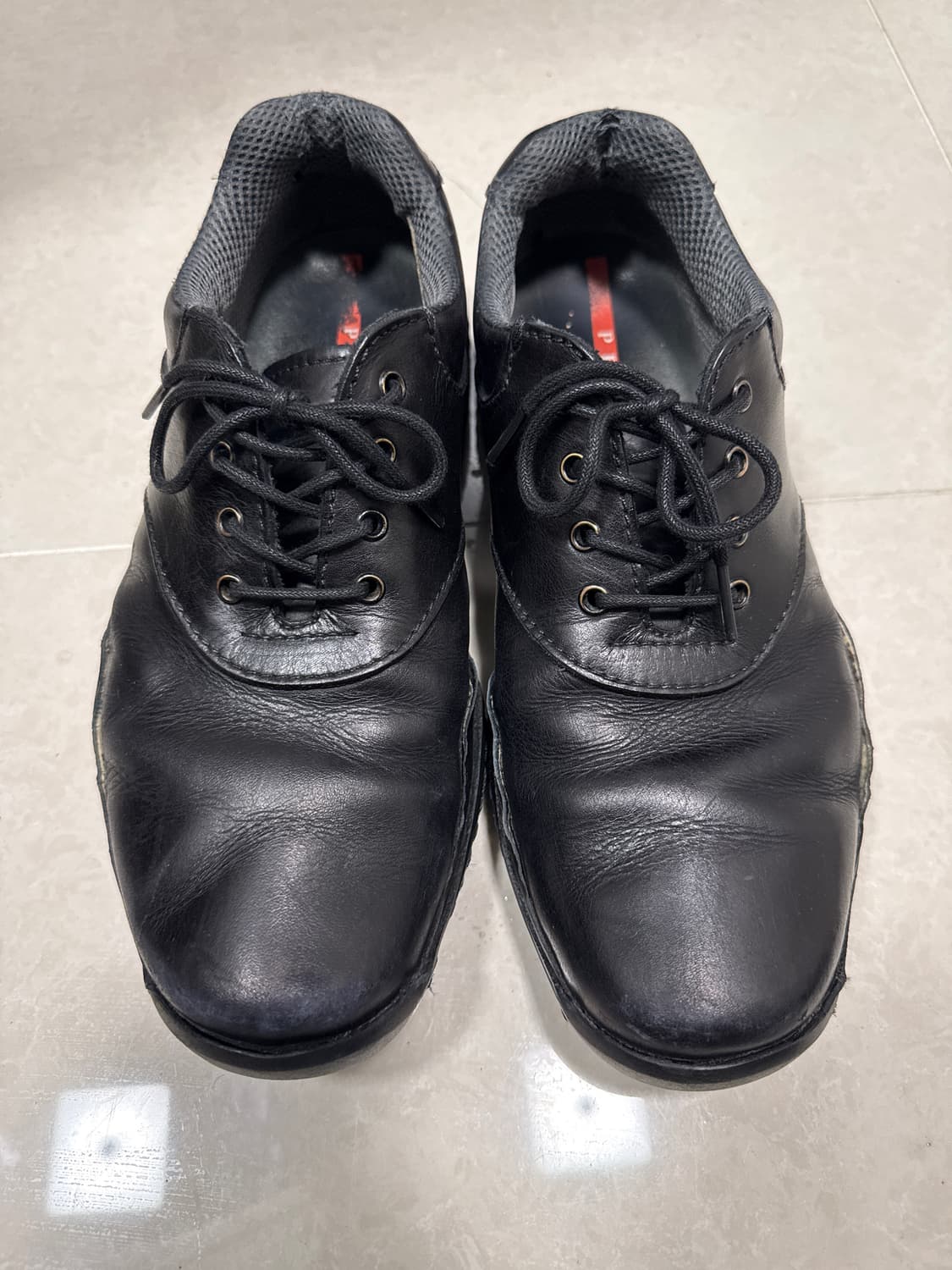 90s Prada lace Up Shoes 270 상품이미지4