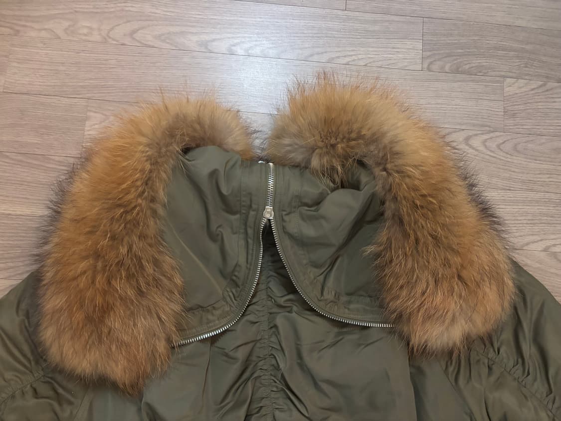 새상품급 js뉴욕  반크롭n3b야상패딩 프리.갸루 상품이미지5