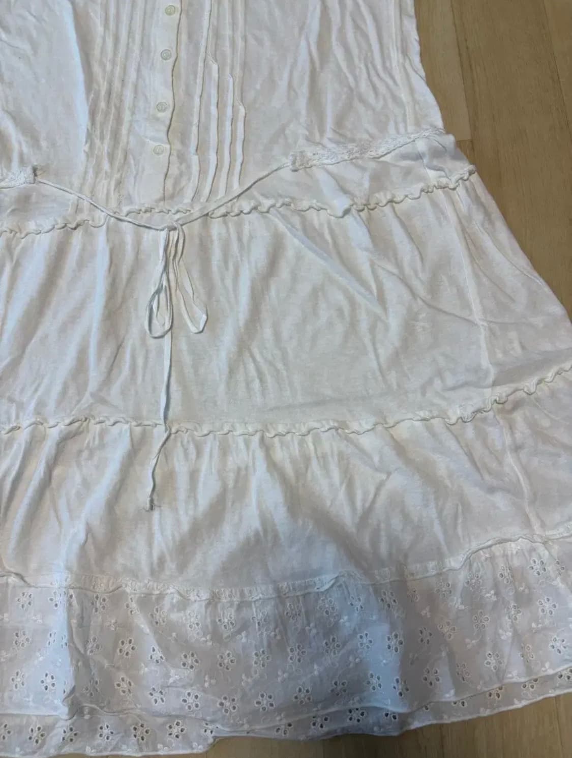 모리노가토 민소매 원피스 일본 빈티지 모리걸 상품이미지3