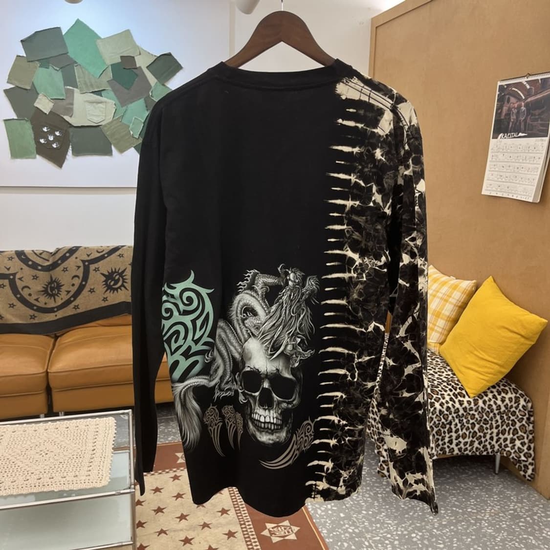 SURVIVORS 올드스쿨 펑크 고딕 롱슬리브 L C09870 상품이미지4