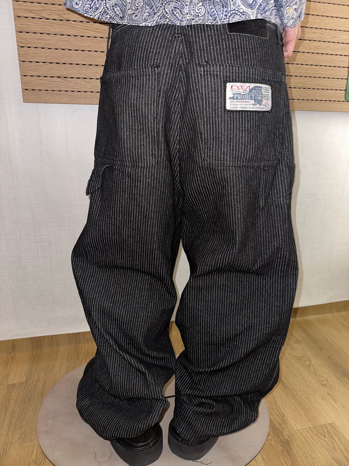 Pin stripe  denim PT 스트라이프 데님팬츠  상품이미지1
