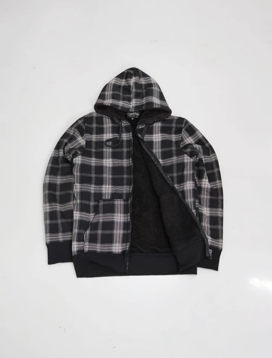 체크 후드집업 상품이미지2