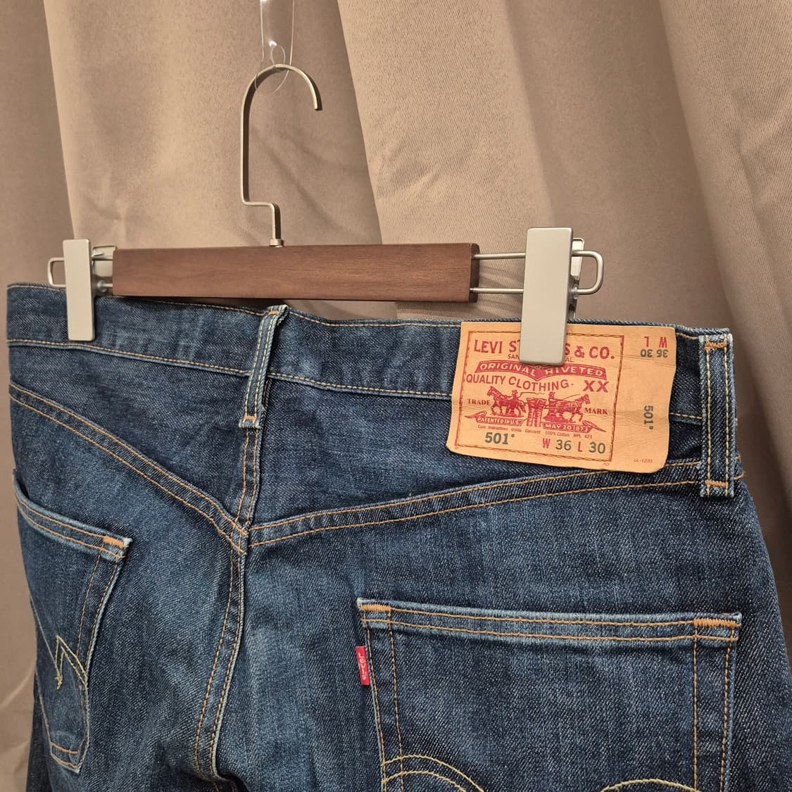 리바이스 501 데님 팬츠 36 상품이미지2