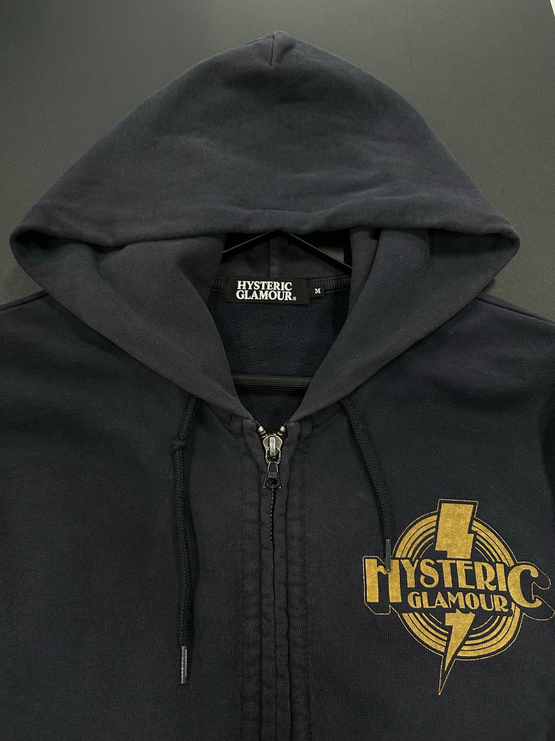 히스테릭글래머 히스걸밴드1984 빅 백로고 후드집업 상품이미지7