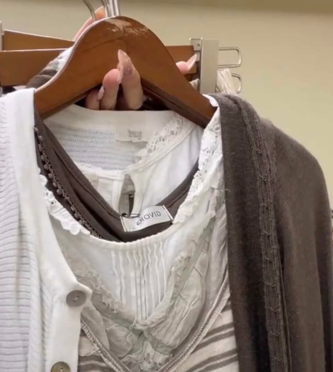 카키 그런지 니혼진 너드 상품이미지1