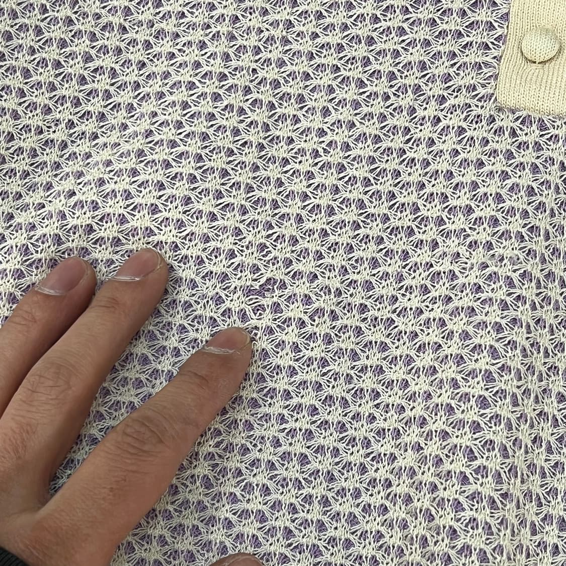  빔즈 패턴 하프 카라니트 y16009 상품이미지4