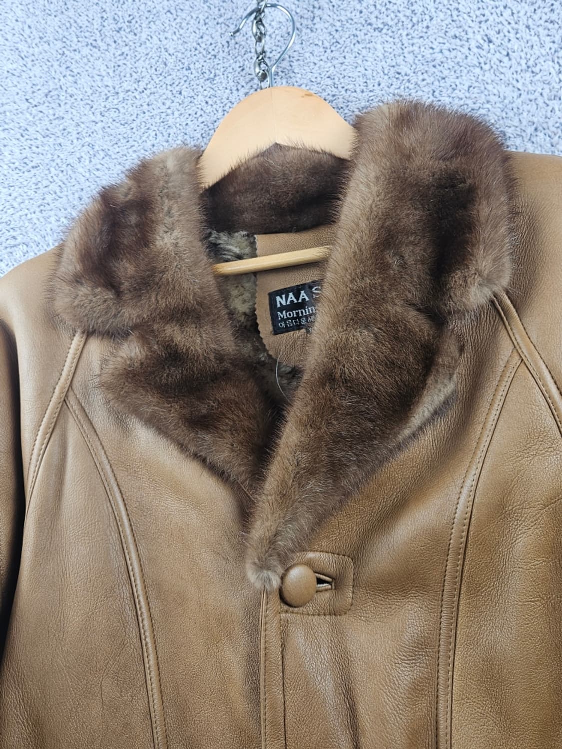 NAA SAN 양털 양가죽 무스탕 코트 ( 100 ) / 11015 상품이미지6