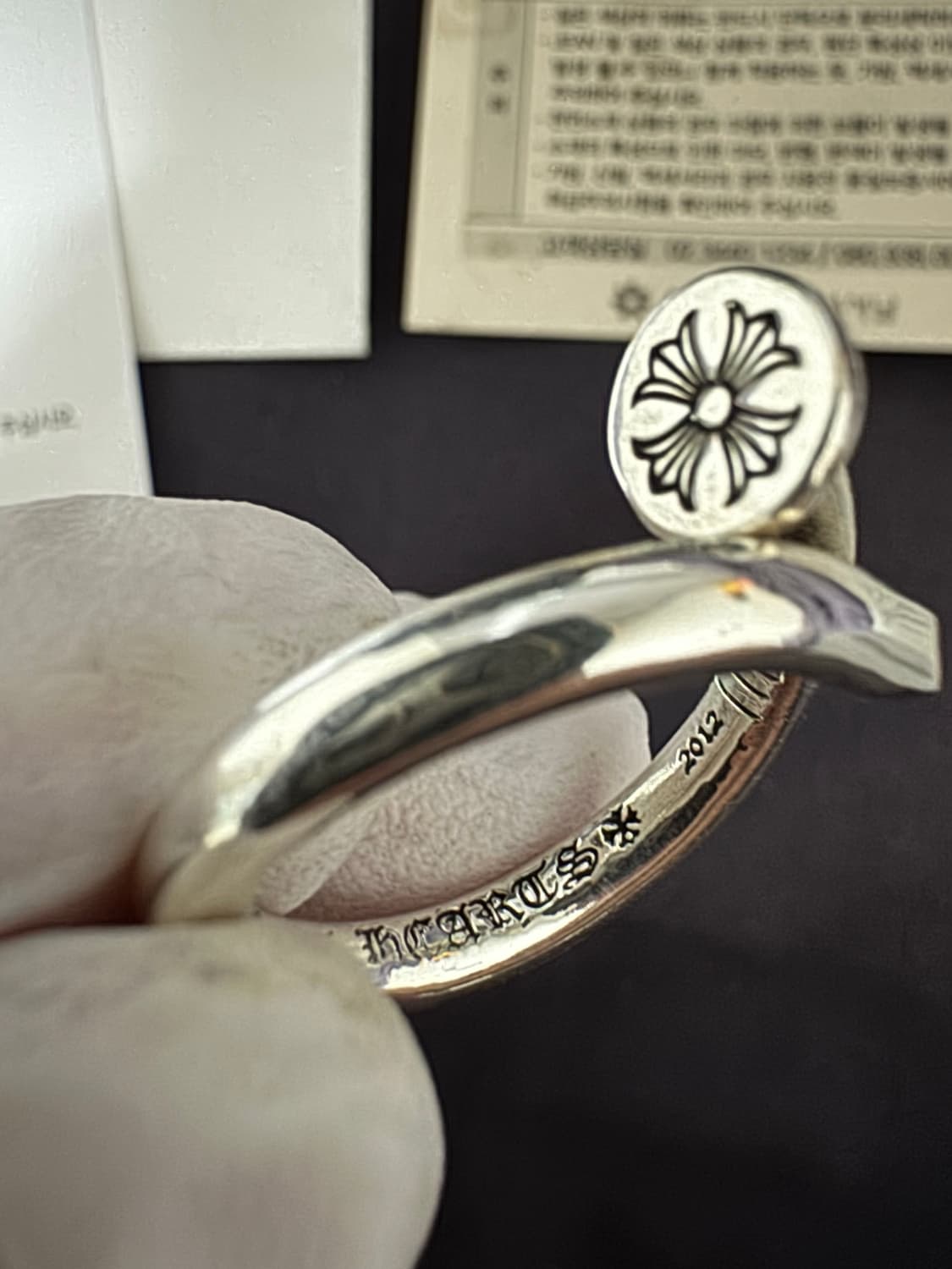 (Us 7.5) 크롬하츠 플랫 네일링 상품이미지10