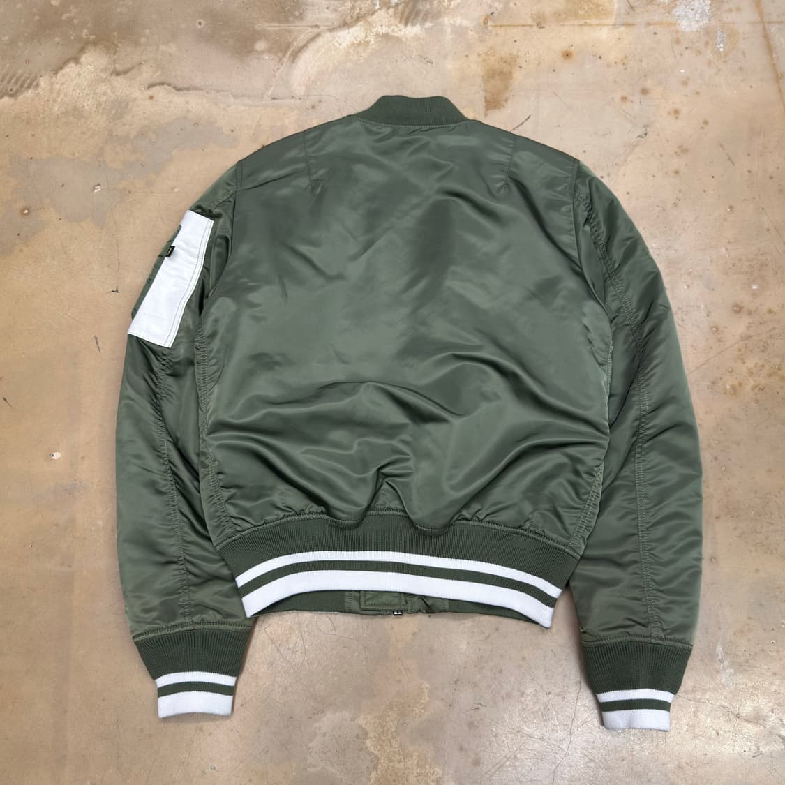 S 알파인더스트리 X 무신사 카키 ma-1 항공 자켓 상품이미지3