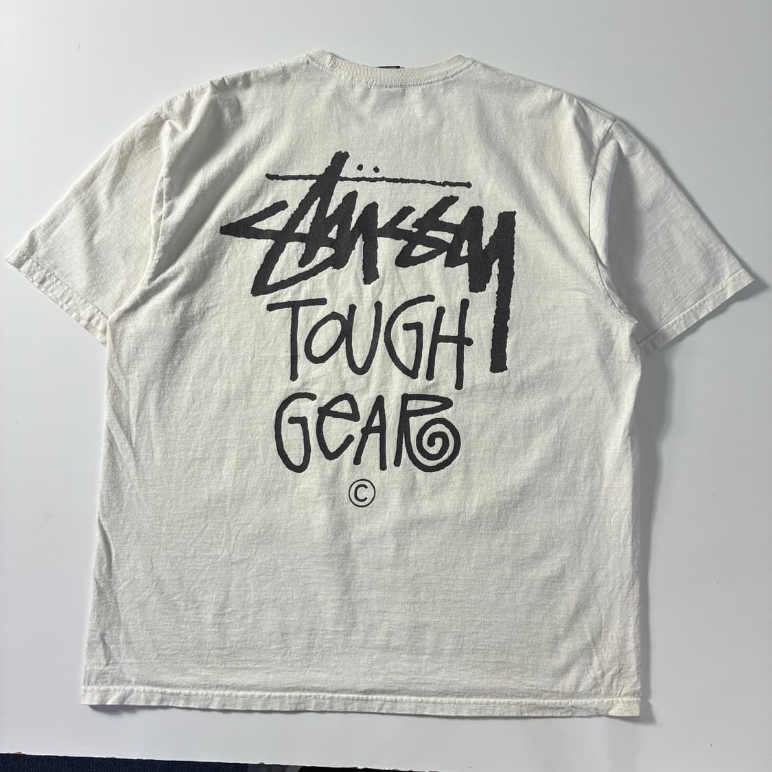 Stussy  스투시 터프 기어 화이트 반팔티셔츠  상품이미지2