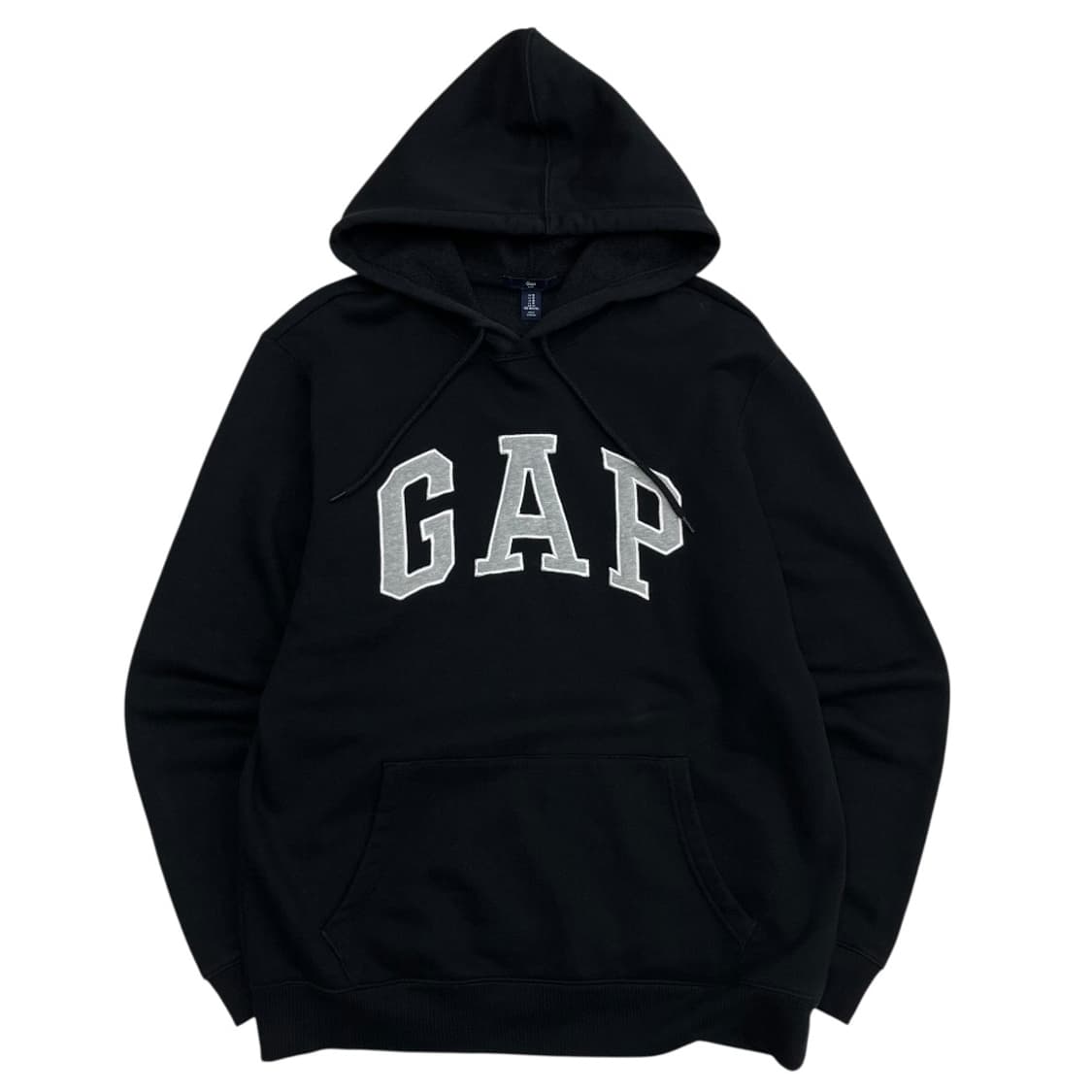 갭 센터로고 블랙 후드 M 상품이미지2
