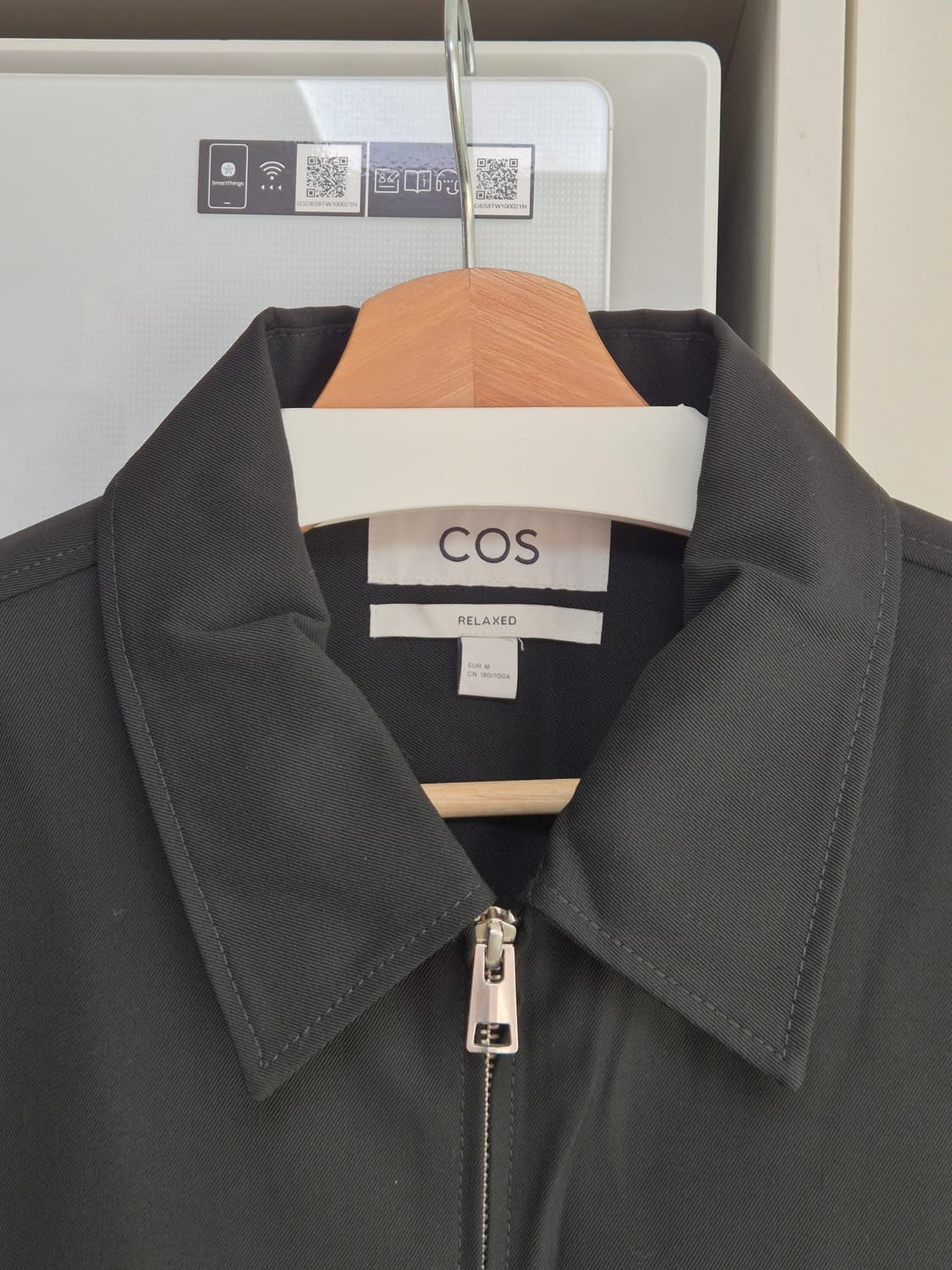 COS 코스 남성 저지 집업 릴랙스드핏 M 상품이미지2