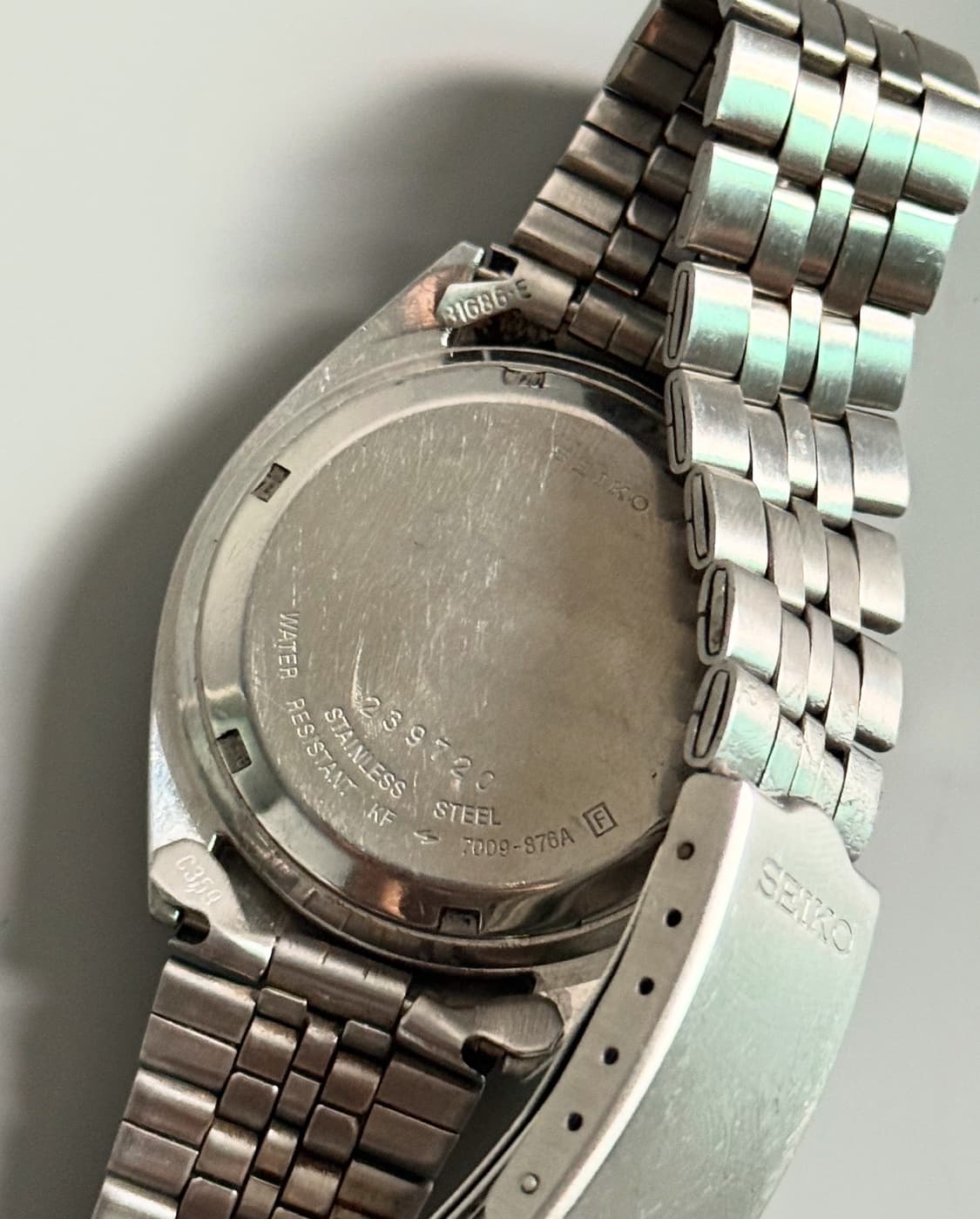 vintage SEIKO 5 Automatic metal watch 상품이미지5