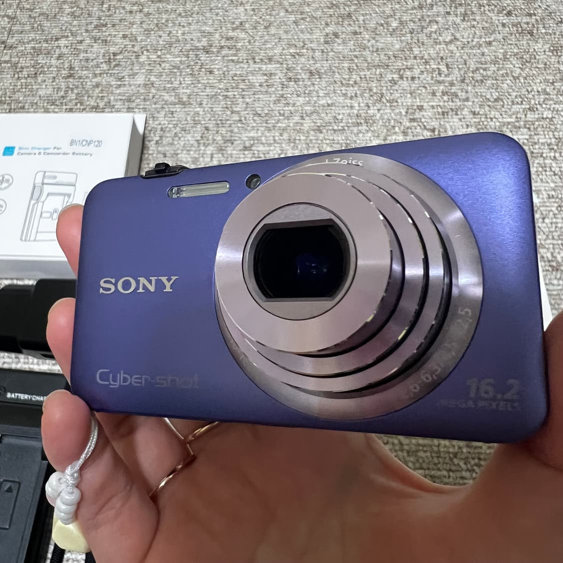 (상태좋음)Sony 사이버샷 DSC-WX7 퍼플💜 상품이미지8
