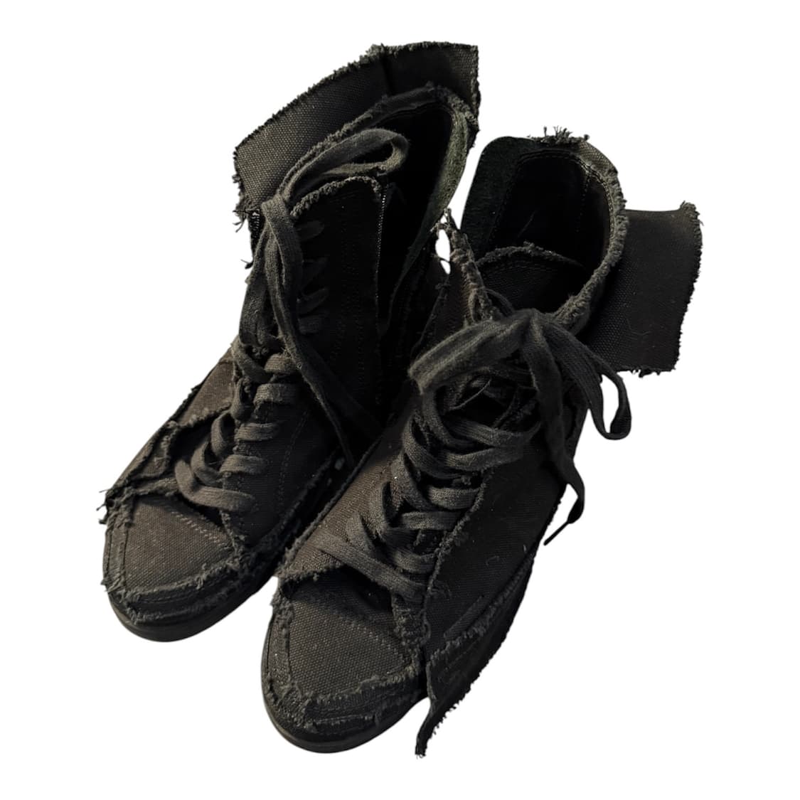 Yohji yamamoto distressed high top 상품이미지3