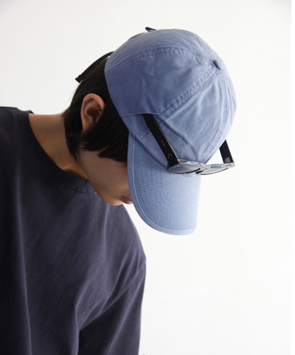 해칭룸 월스와일무브먼트 콜라보 옵티션캡2.0 빈티지 스카이 블루 상품이미지1