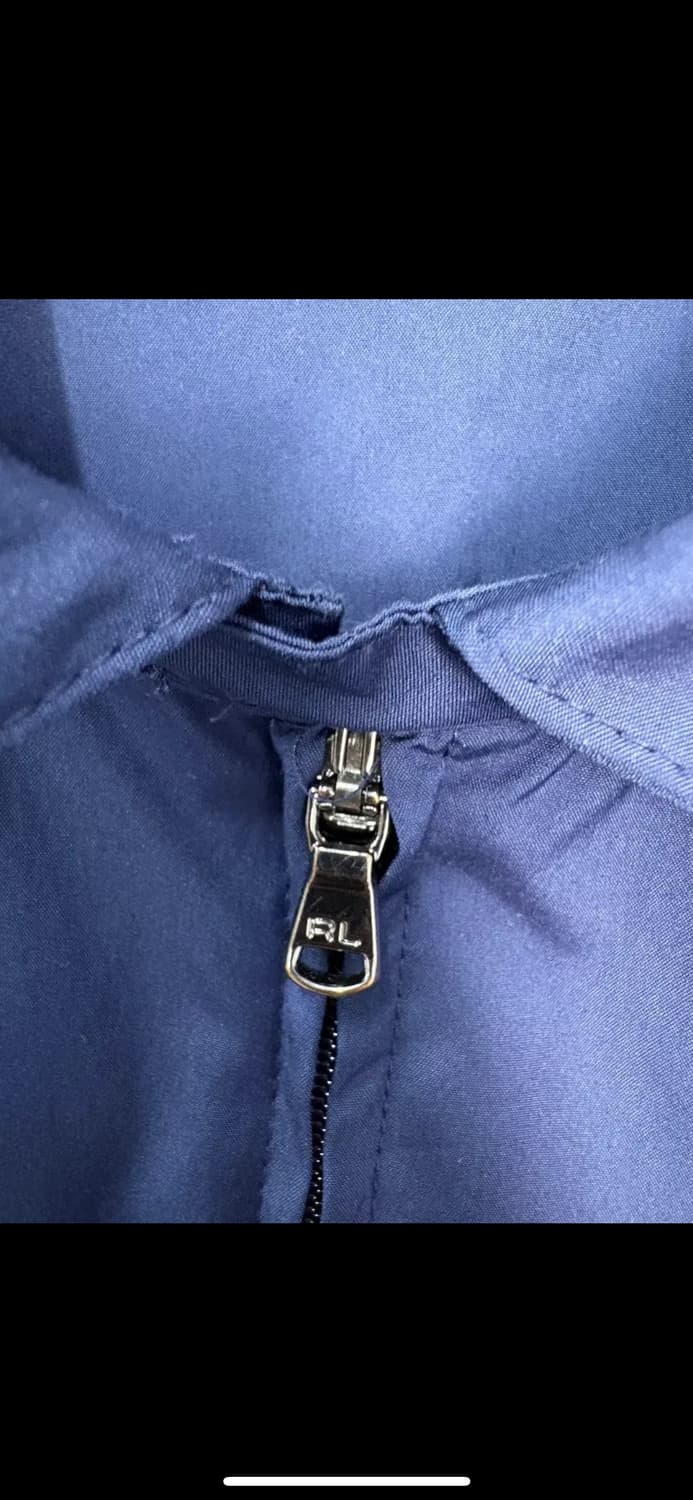 폴로랄프로렌 우븐 나일론 자수 투웨이 네이비 윈드브레이커 자켓 H2084 상품이미지4