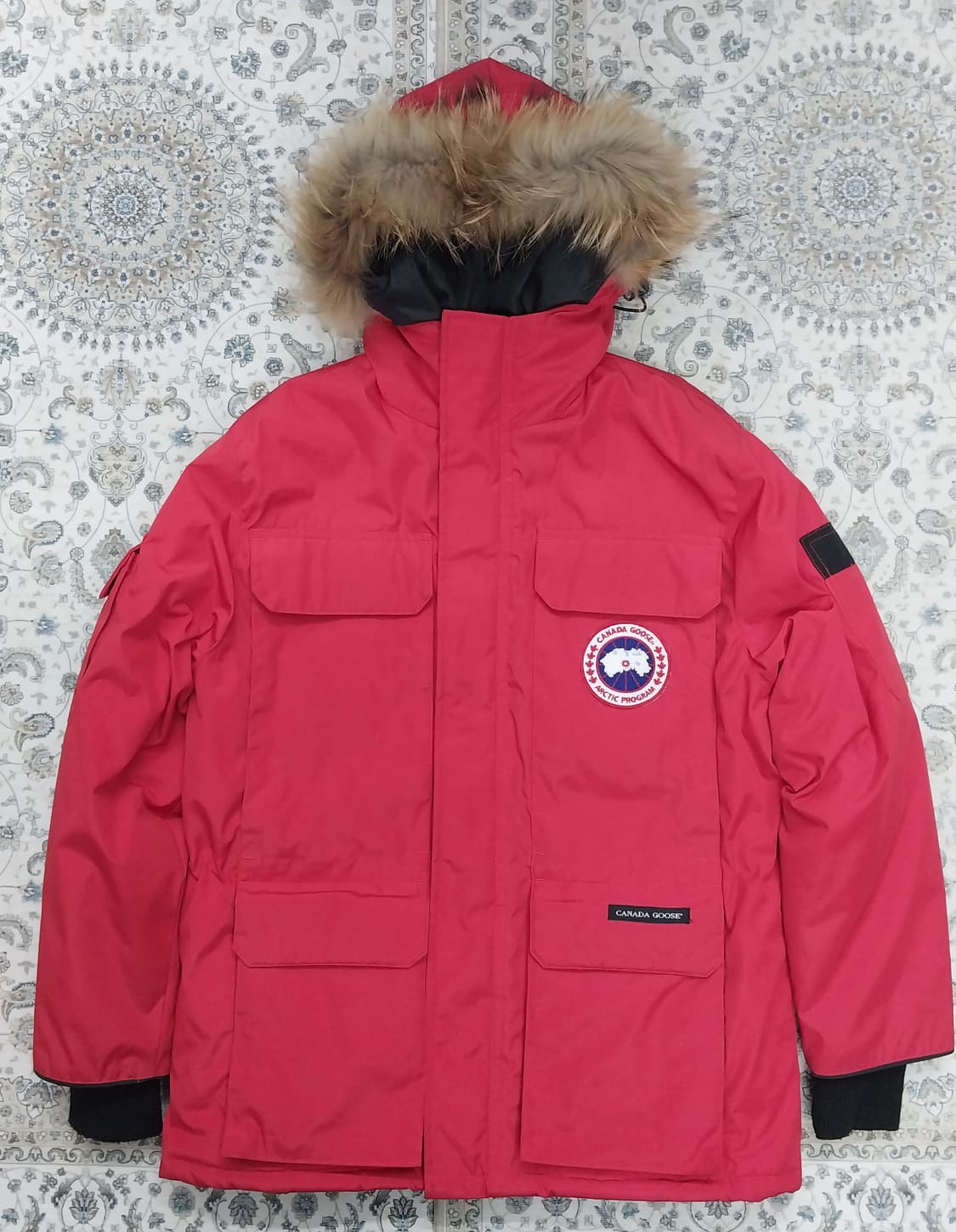 캐나다구스 레드 패딩 점퍼 S (크게나옴) 상품이미지1