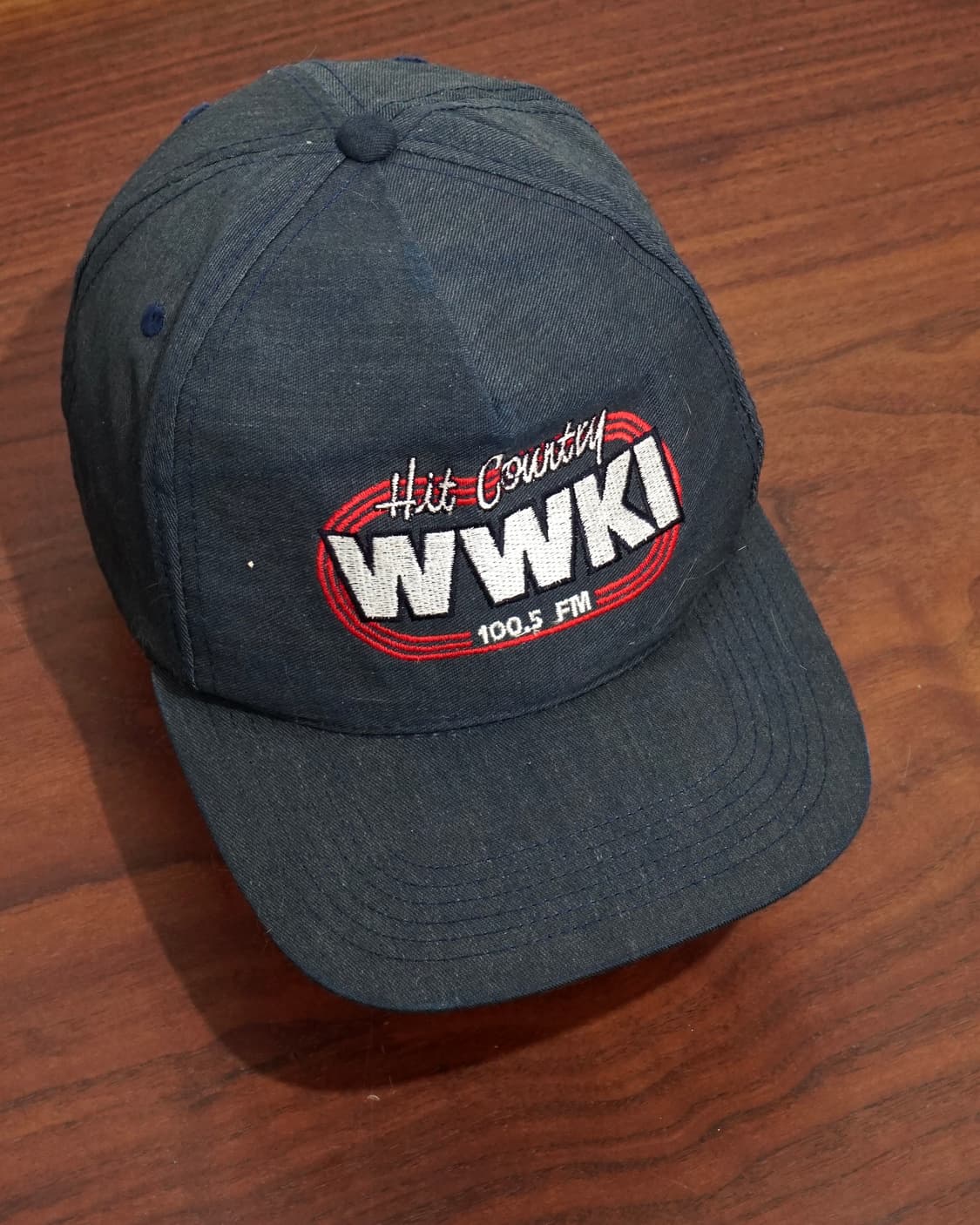 WWKI 100.5 FM Radio 빈티지 캡  상품이미지1