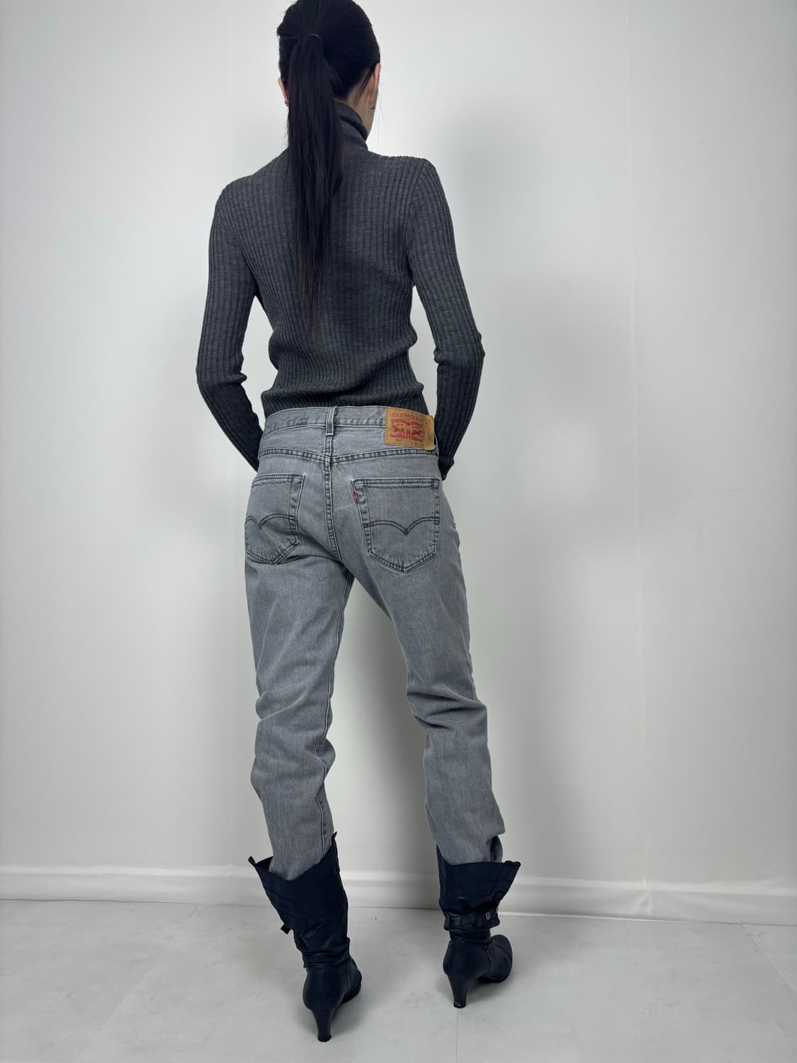 LEVIS 501 LIGHT GRAY 상품이미지4