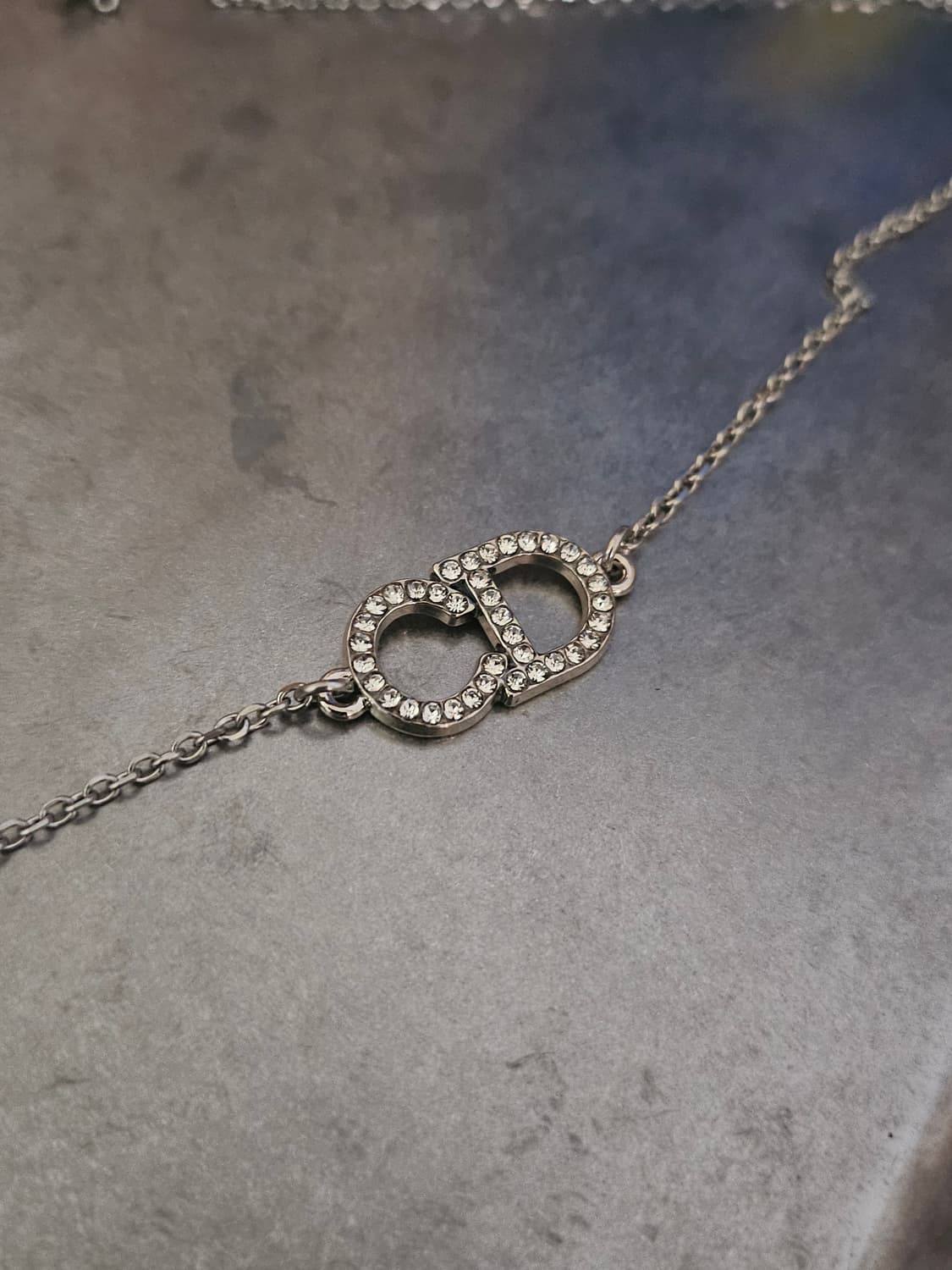 78 디올 CD 정품 빈티지 업사이클링 목걸이 써지컬 상품이미지2