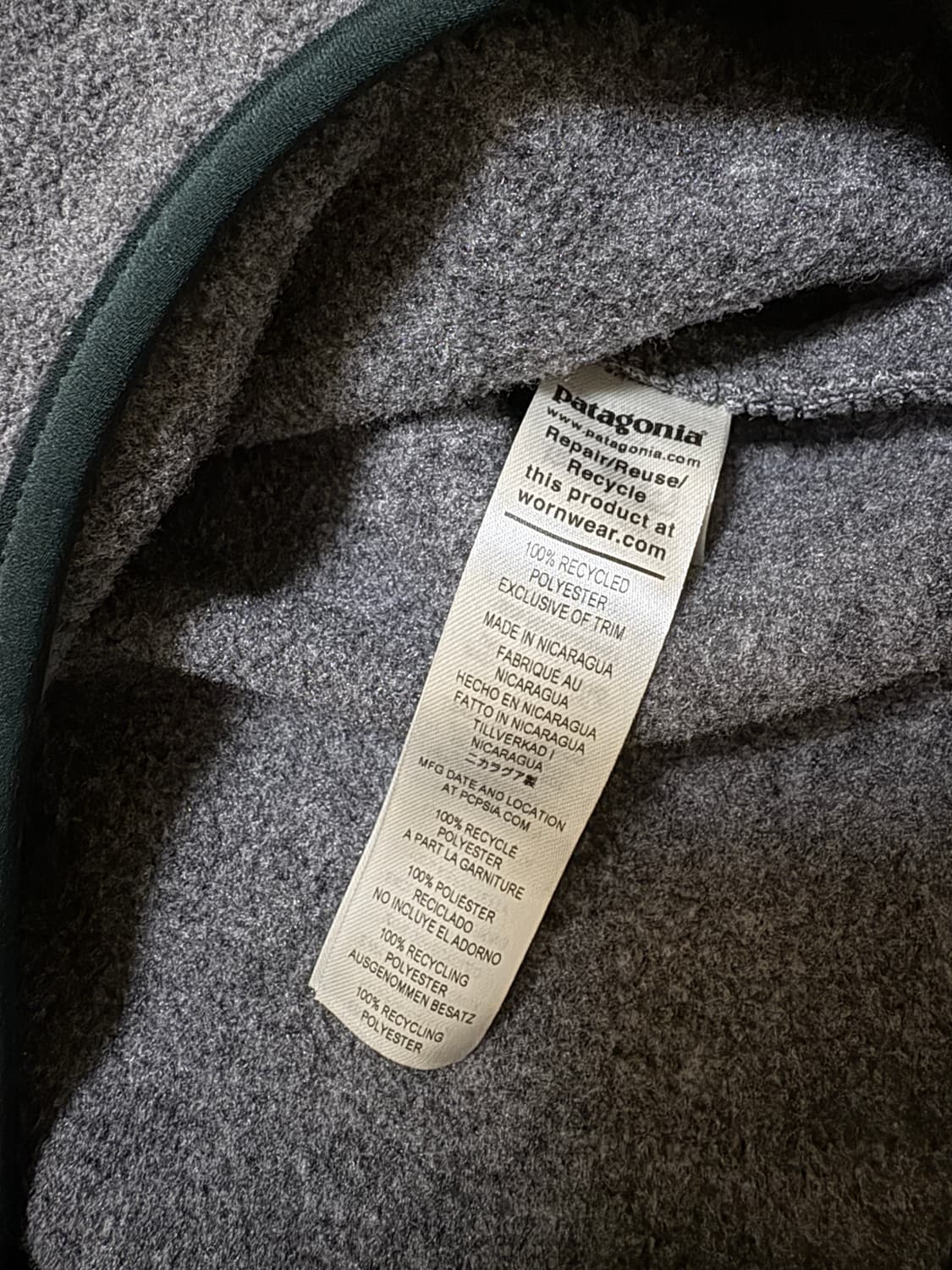 파타고니아 신칠라 차콜 상품이미지6