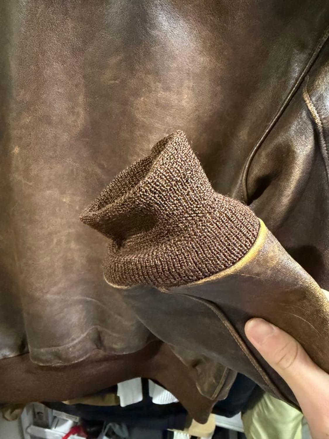 (38) 리얼맥코이 a-2 가죽자켓 상품이미지7