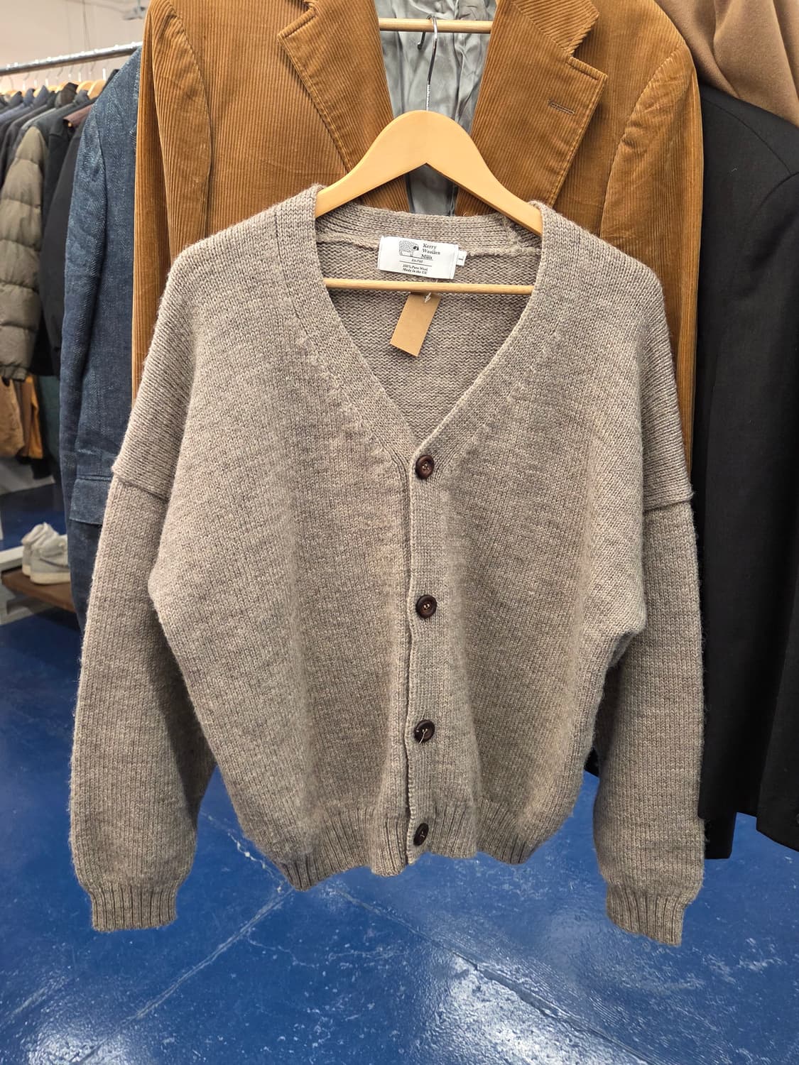 Kerry woolen 케리 울른 밀즈 가디건 상품이미지3