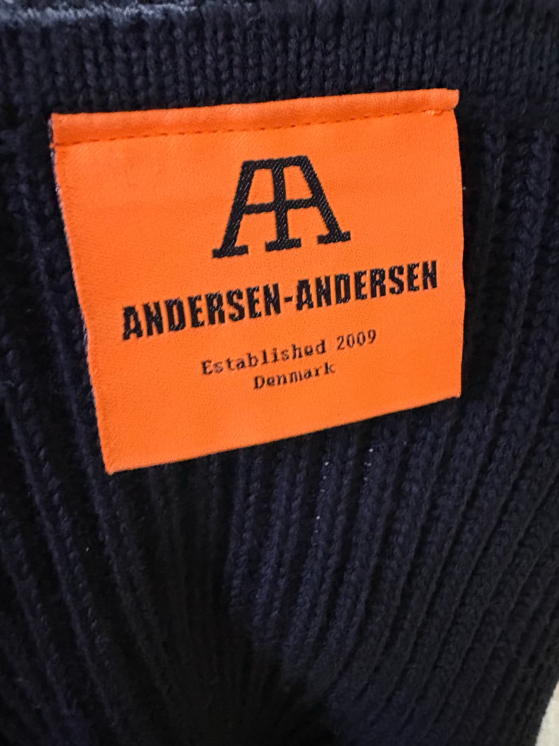 안데르센안데르센 풀집업 니트 L 상품이미지4