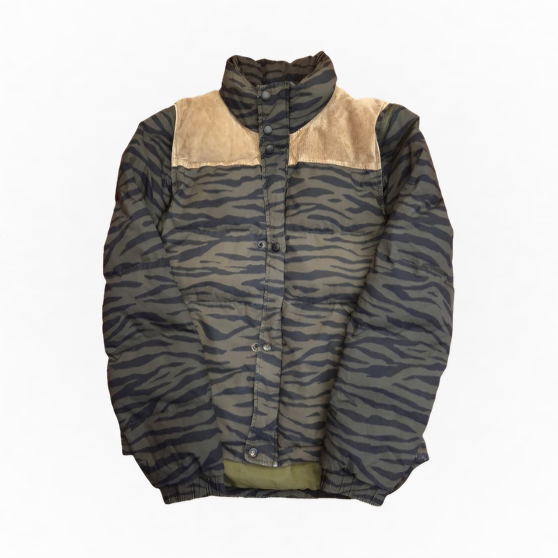 아디다스 오리지널스 타이거 카모 패디드 패딩 / 베스트 투웨이 지퍼 95 상품이미지7