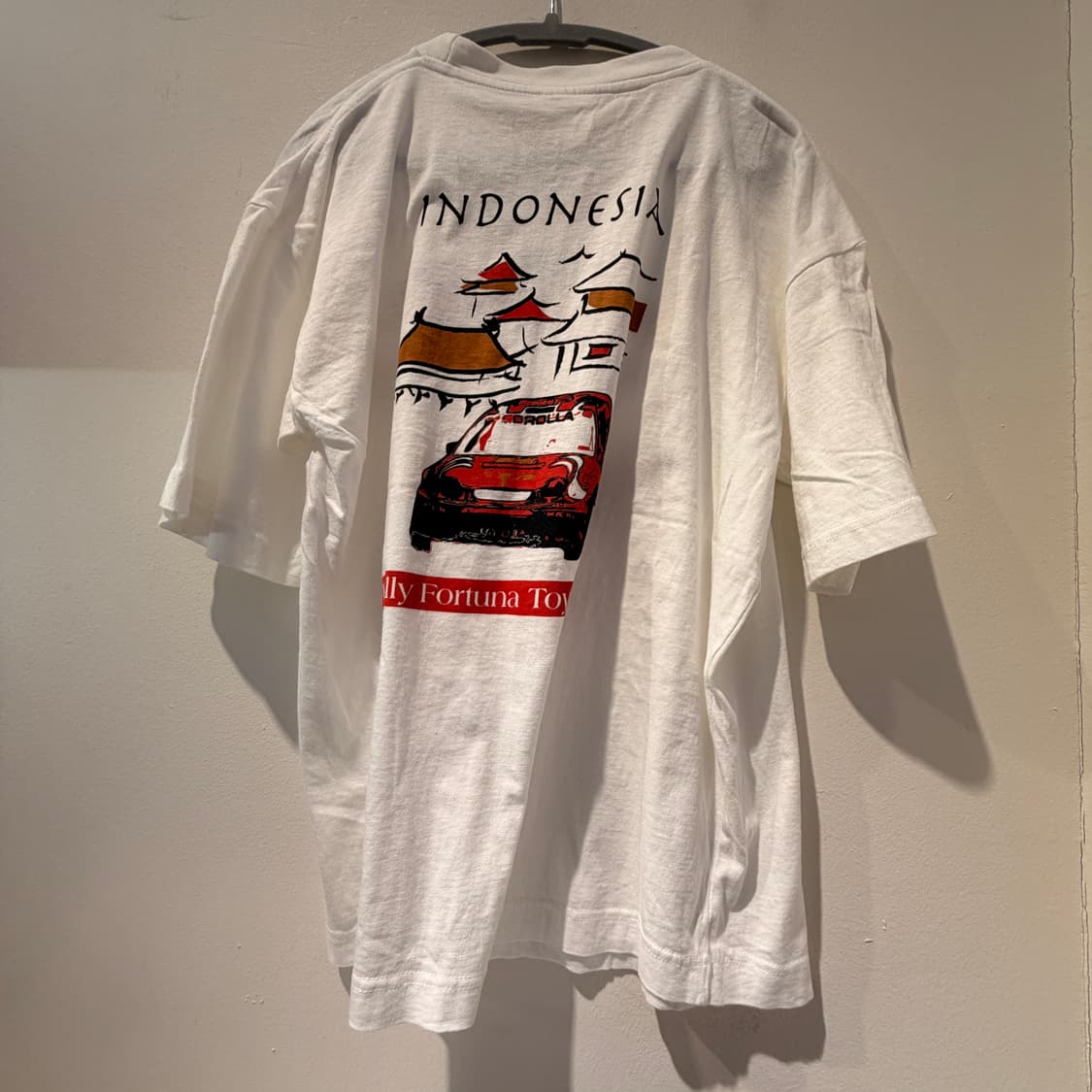 TOYOTA INDONESIA RALLY Vintage T-shirts 상품이미지1