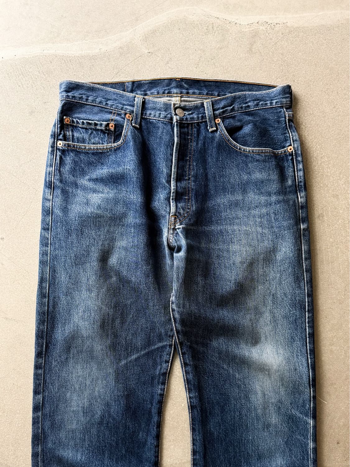 Vintage Levi's 501 Washing Denim Pants 상품이미지3